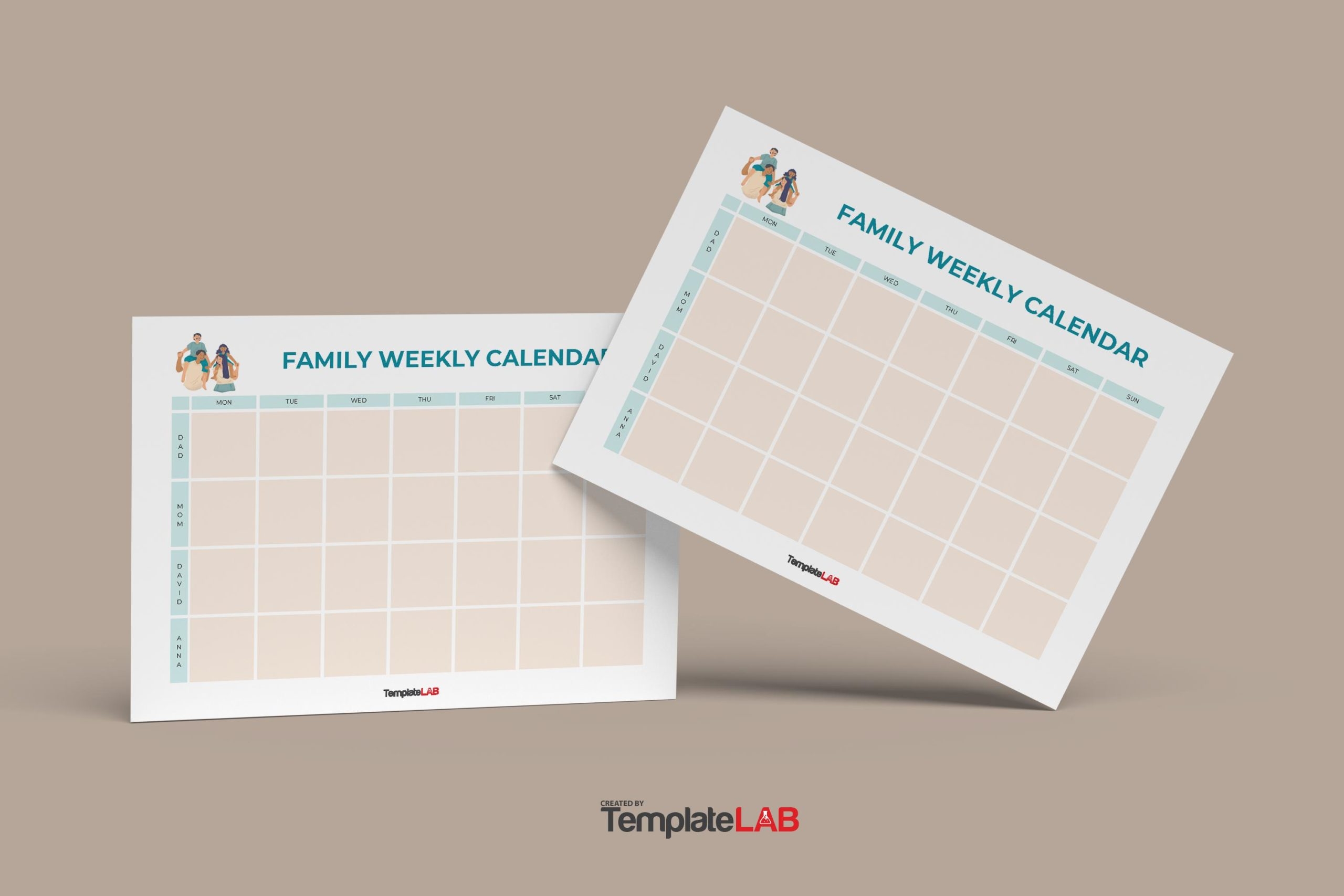 19 Free Weekly Calendar Templates Word Excel PDF 