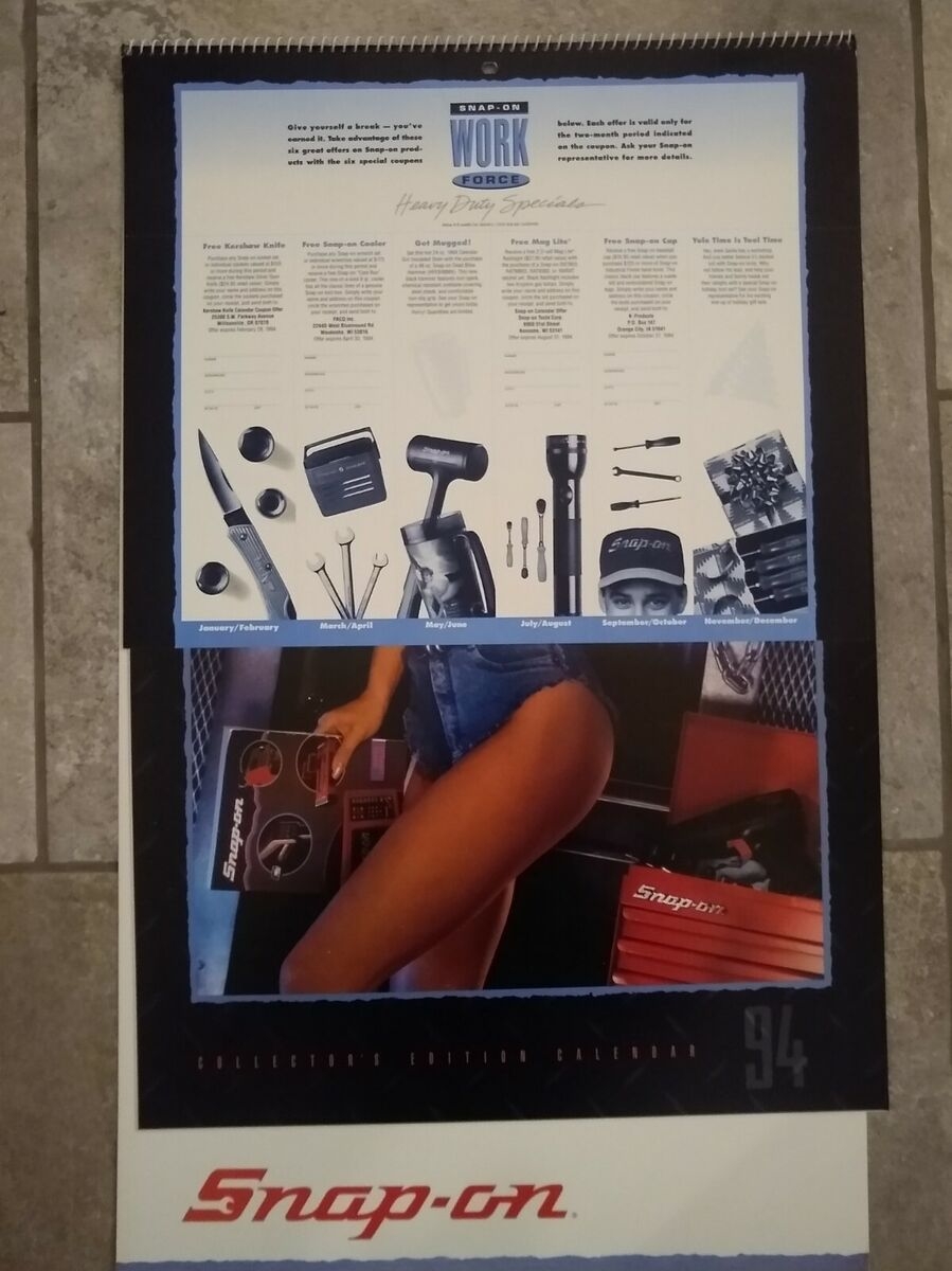 1994 2022 Snap on Calendar Collector s Edition Brand New EBay