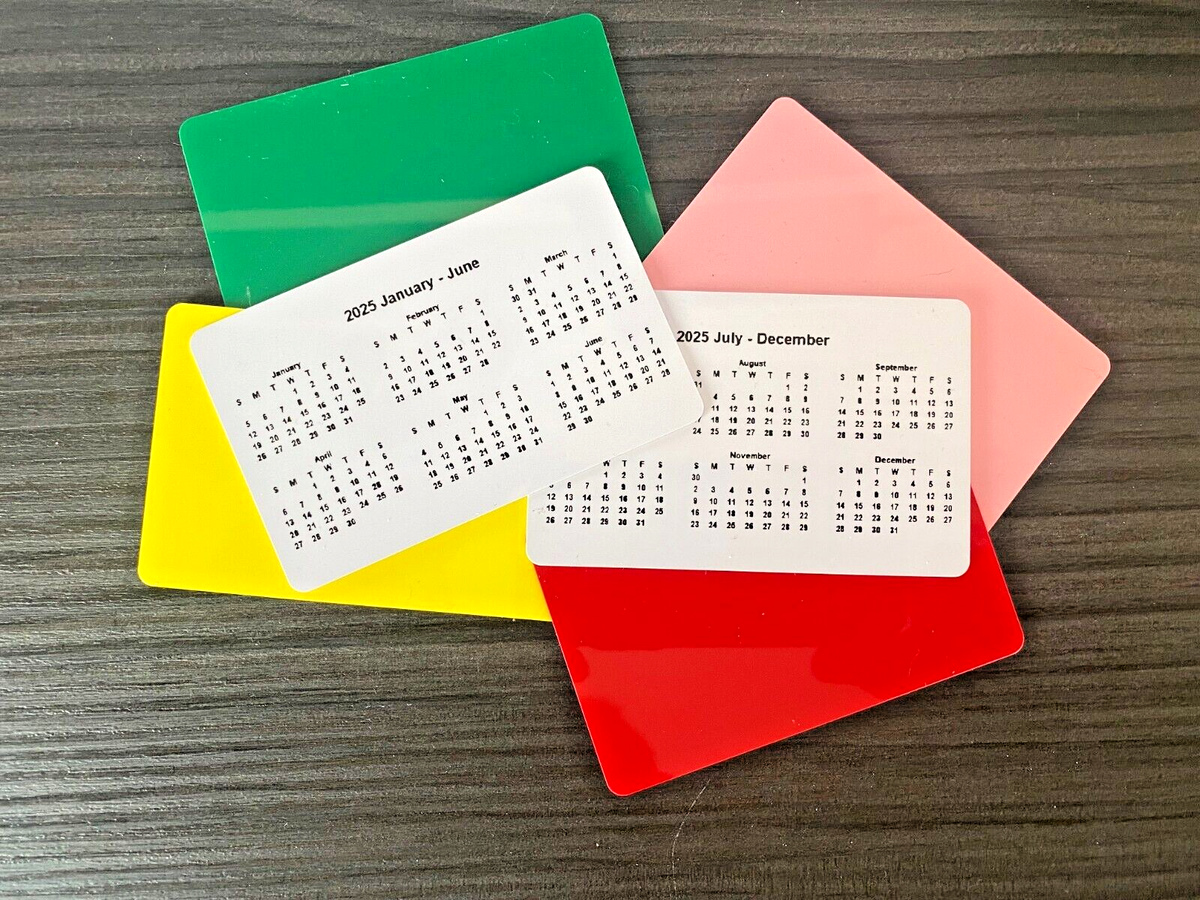Full Size 2025 Blank Calendar