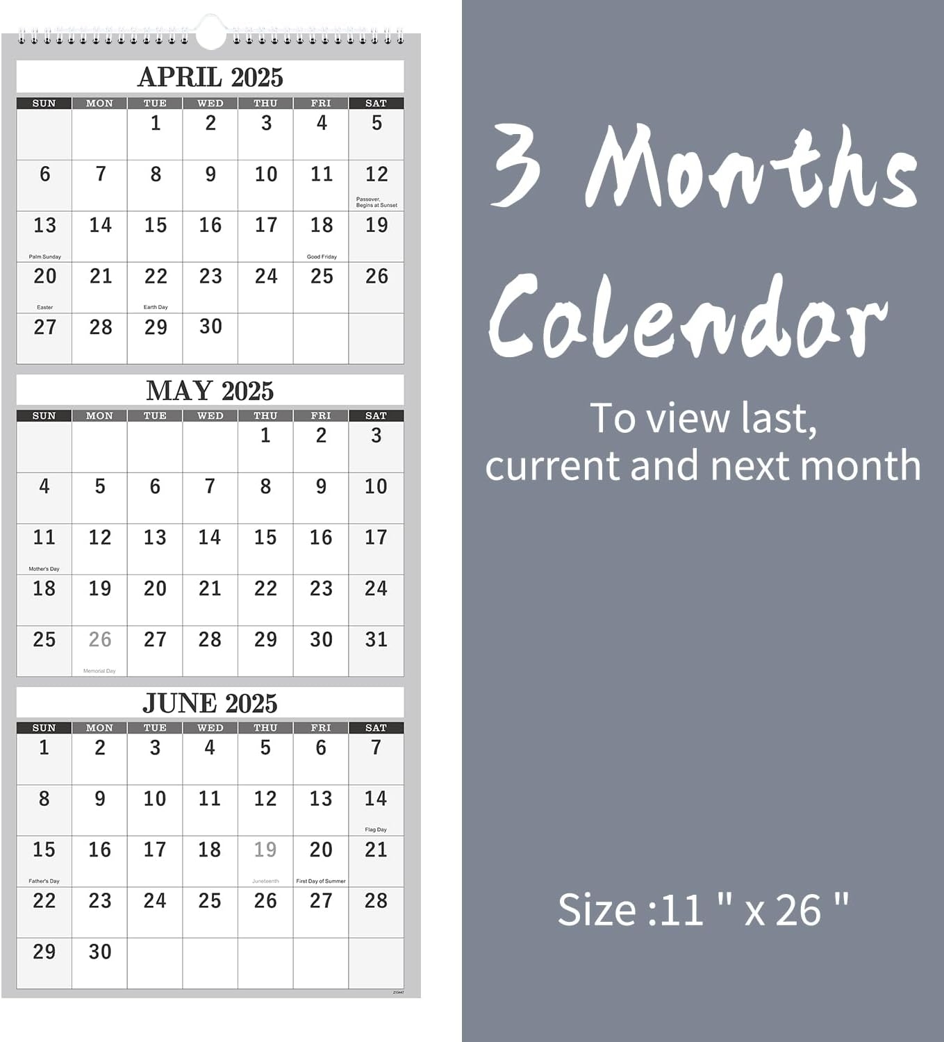 2025 2026 Wall Calendar Apr 2025 Jul 2026 3 Poland Ubuy