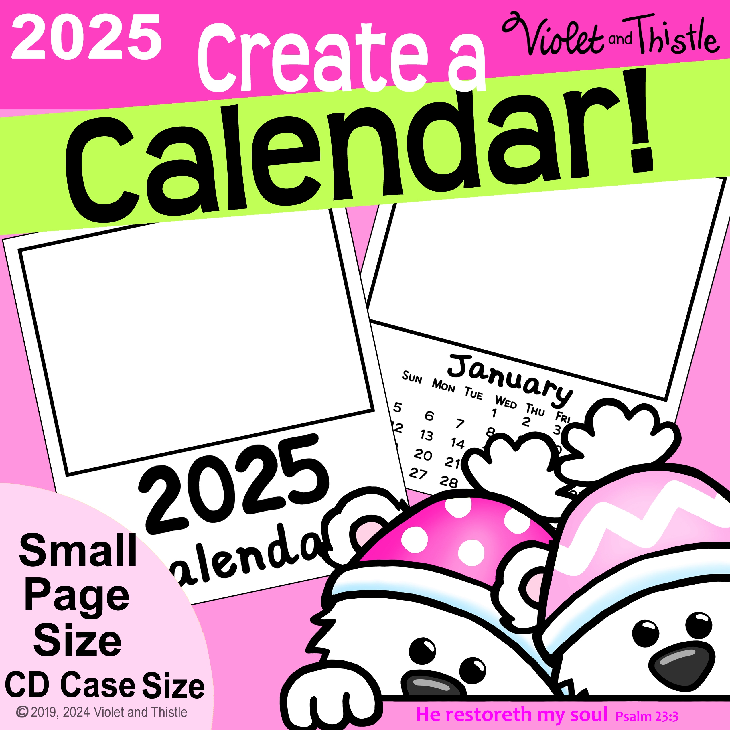 2025 Printable Blank Calendar