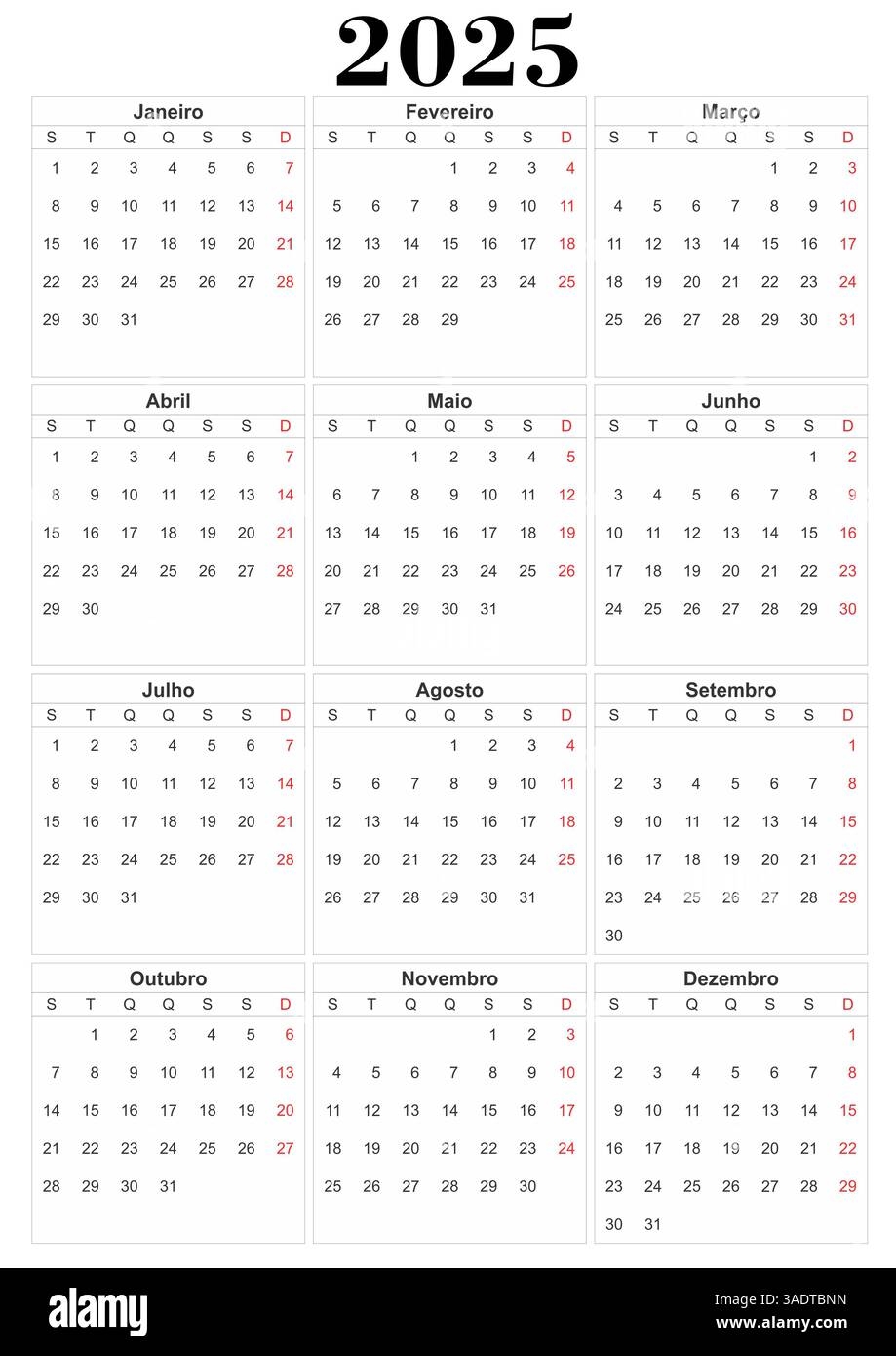 2025 Calendar Hi res Stock Photography And Images Alamy