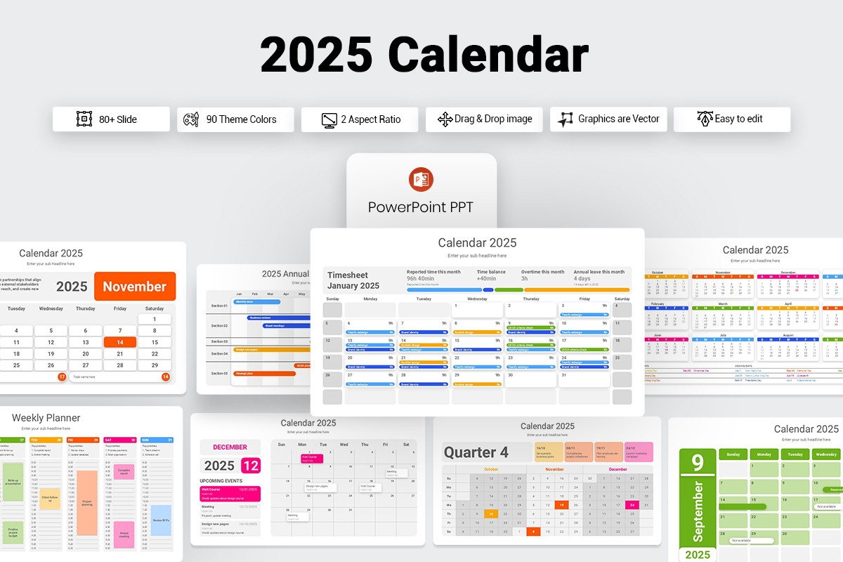Microsoft Blank 2025 Calendar