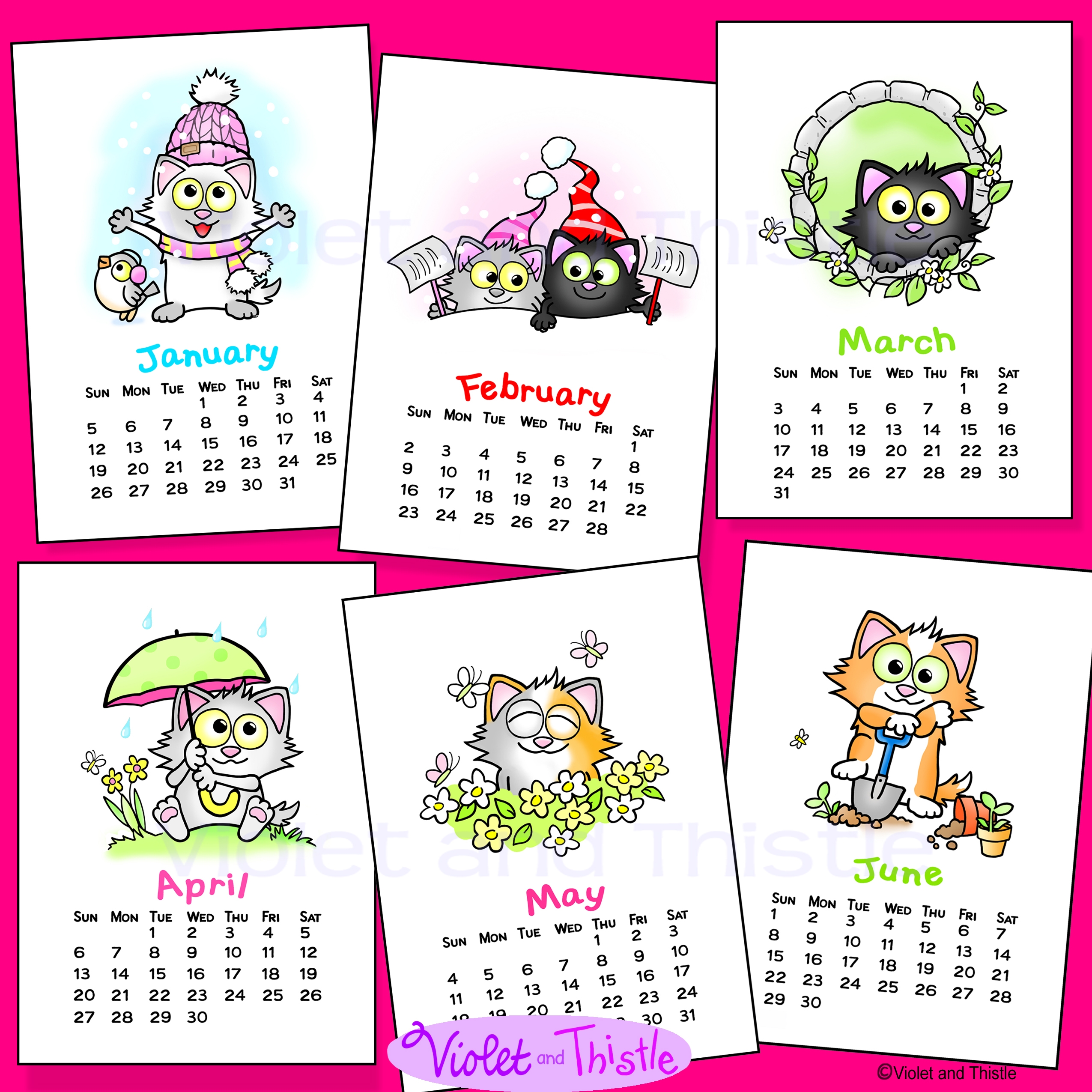 Blank Calendar 2025 Teacher