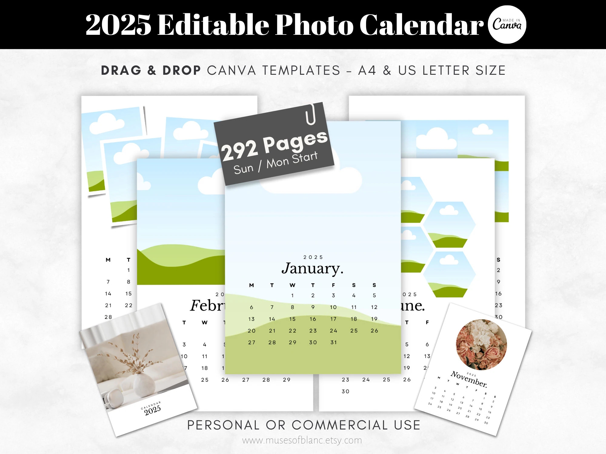 Blank November 2025 Calendar Template Poker