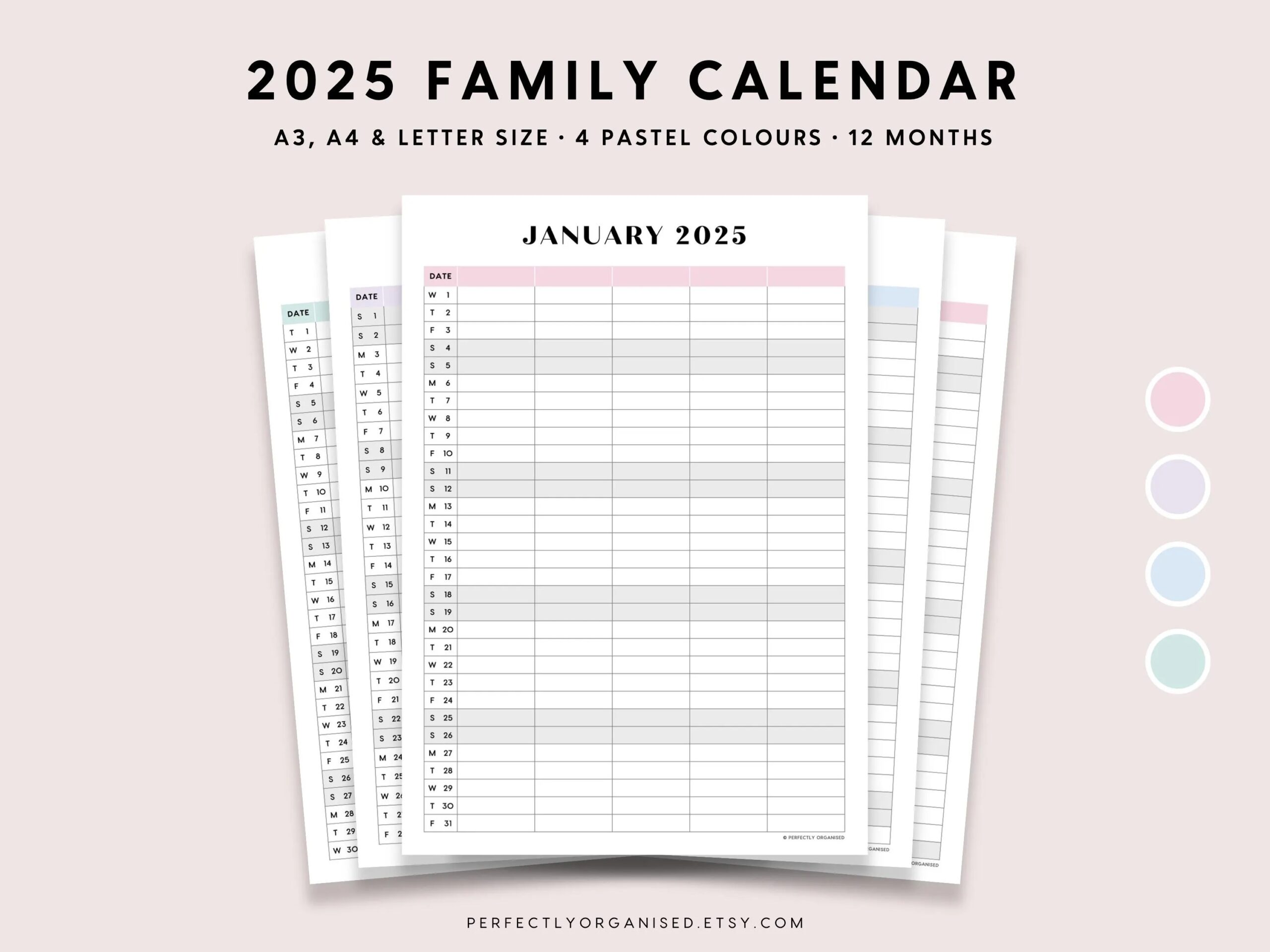 2025 Family Calendar 2025 Family Planner Printable 2025 Desk Calendar 2025 Monthly Calendar Pastel A3 A4 Letter PRINTABLE Etsy 2025 Family Calendar 2025 Family Planner Printable 2025 Desk Calendar 2025 Monthly Calendar Pastel A3 A4 Letter PRINTABLE Etsy