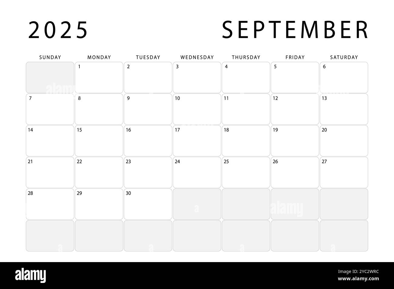 2025 Planner Cut Out Stock Images Pictures Alamy