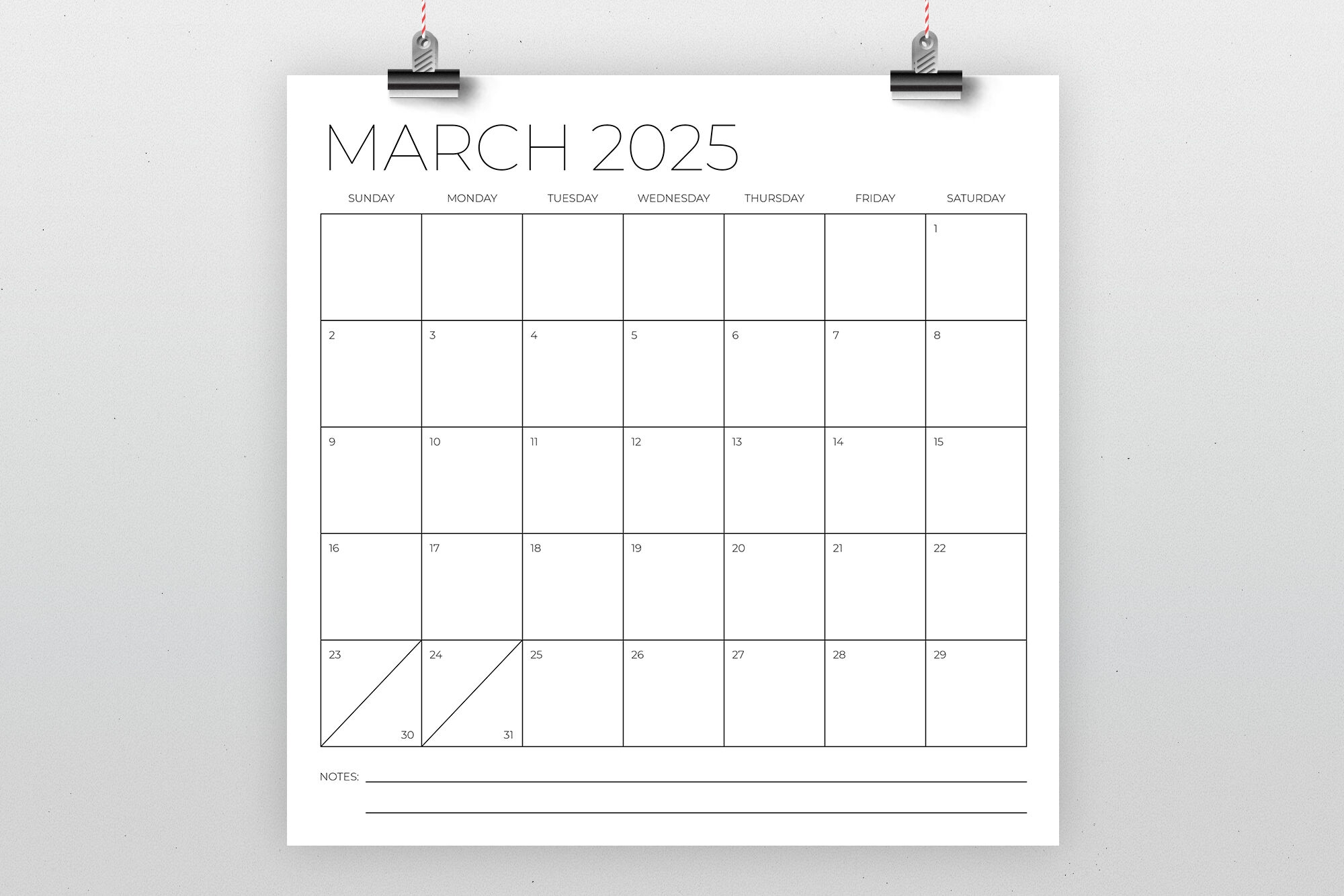 2025 Square 12x12 Calendar Template By Running With Foxes TheHungryJPEG