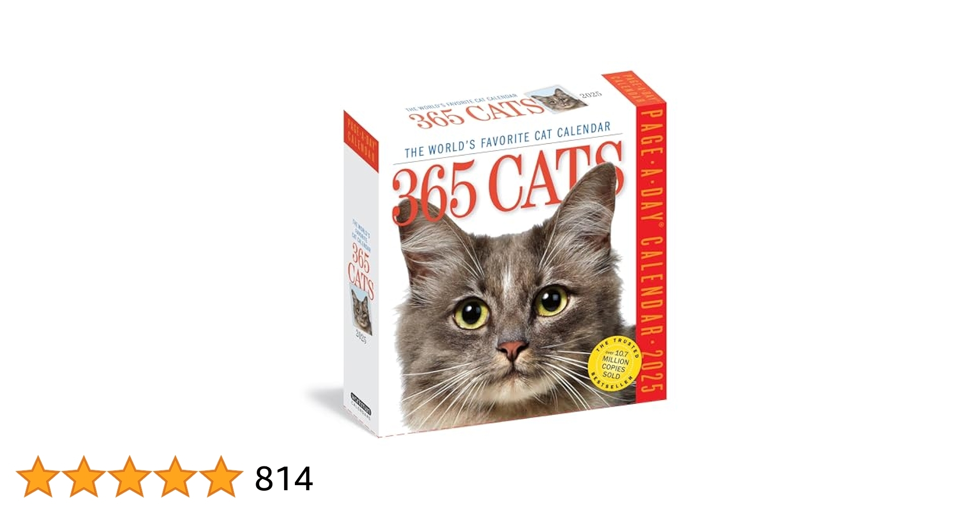 365 Cats Page A Day Calendar 2025 The World s Favorite Cat Calendar Workman Calendars 9781523525089 Amazon Books