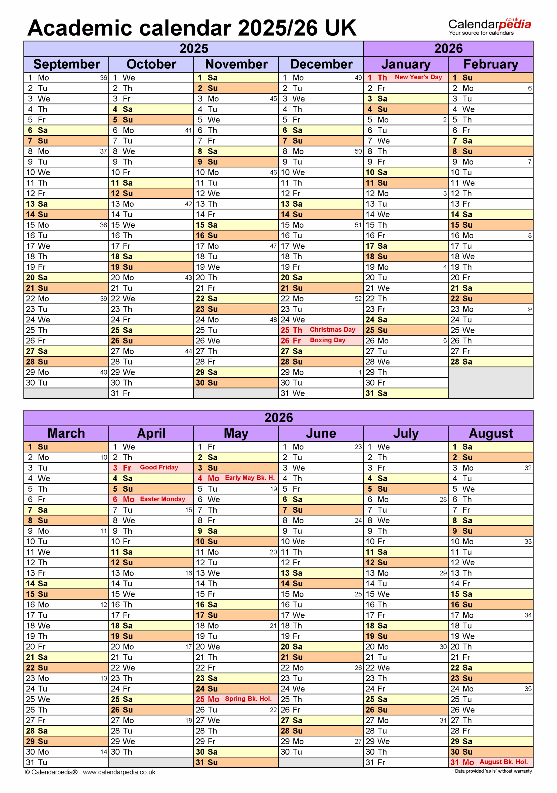 Claendar Lab 2025 Blank Monthly Calendar
