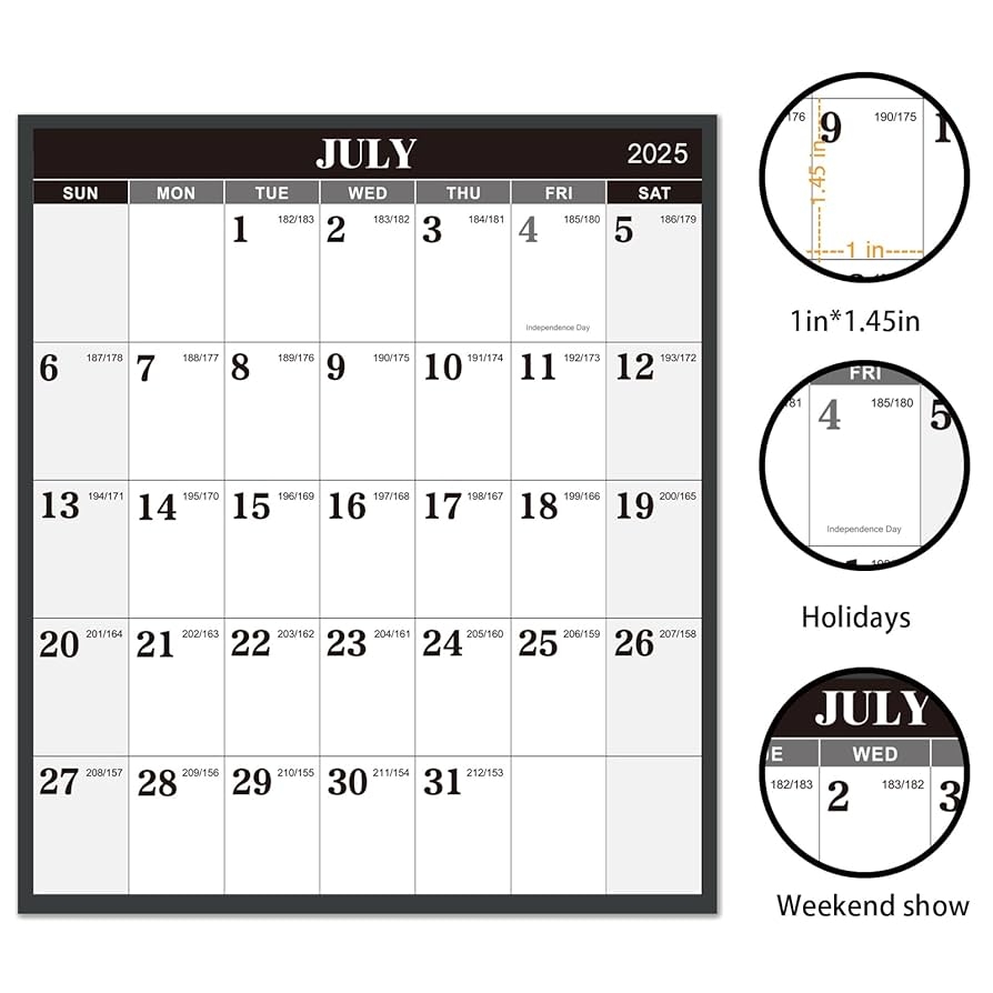 Amazon 2025 2026 Dry Erase Calendar Jul 2025 Jun 2026 2025 2026 Yearly Wall Calendar 34 6 X 22 10 Wet Dry Erase Laminated Black Office Products