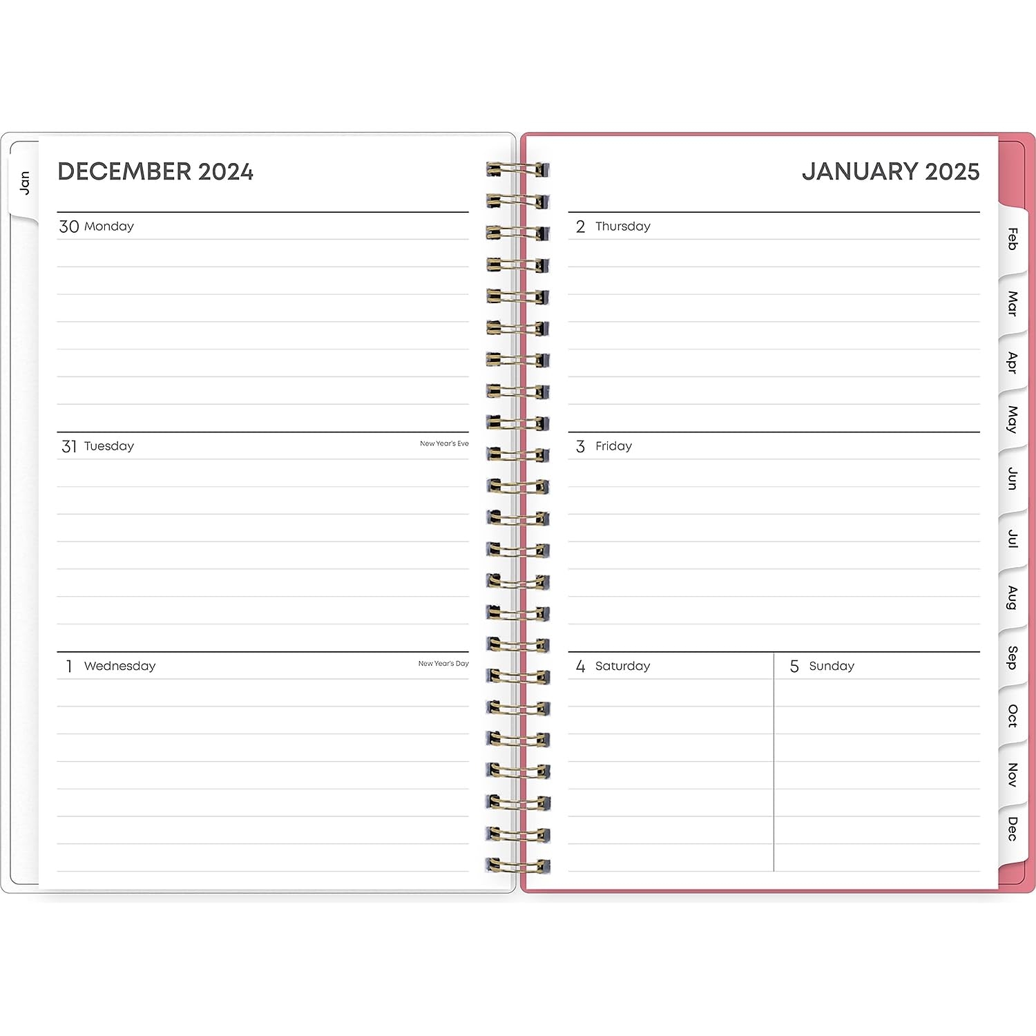 Amazon 2025 Blue Sky Weekly Monthly Planning Calendar 5 X 8 Fly By Frosted January To December Office Products