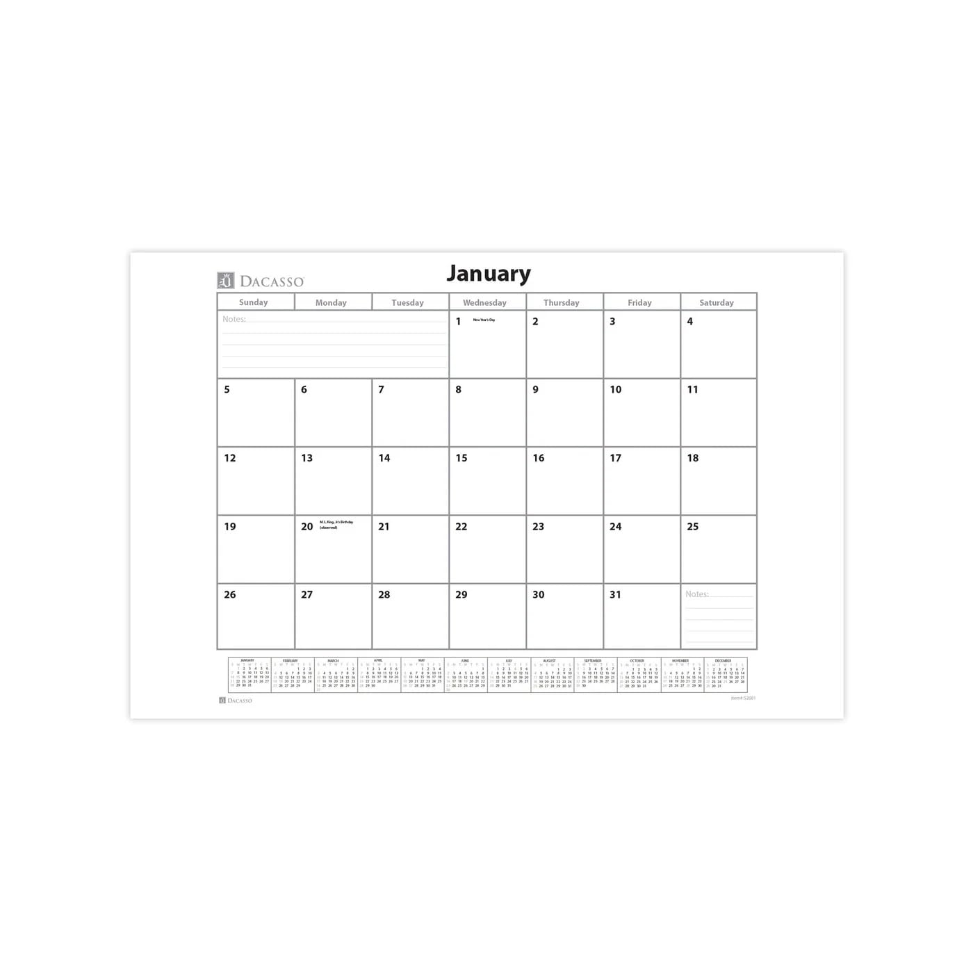Amazon 2025 Dacasso Monthly Calendar Refill 24 5 X 16 White S2001 S2001 O Office Products