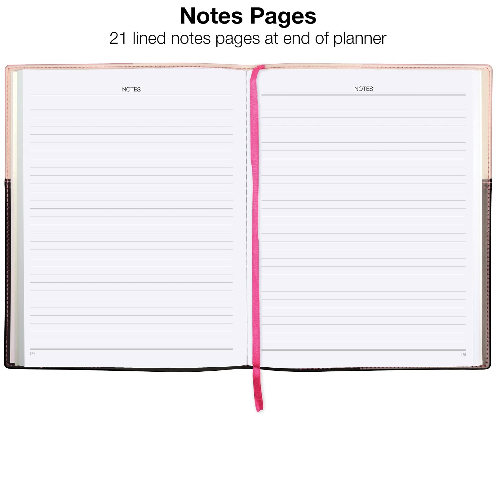 Amazon 2025 Planner Calendar 8 x10 Includes 14 Months November 2024 December 2025 2025 Weekly Planner Weekly Agenda Monthly Calendar Organizer Pink Black Office Products