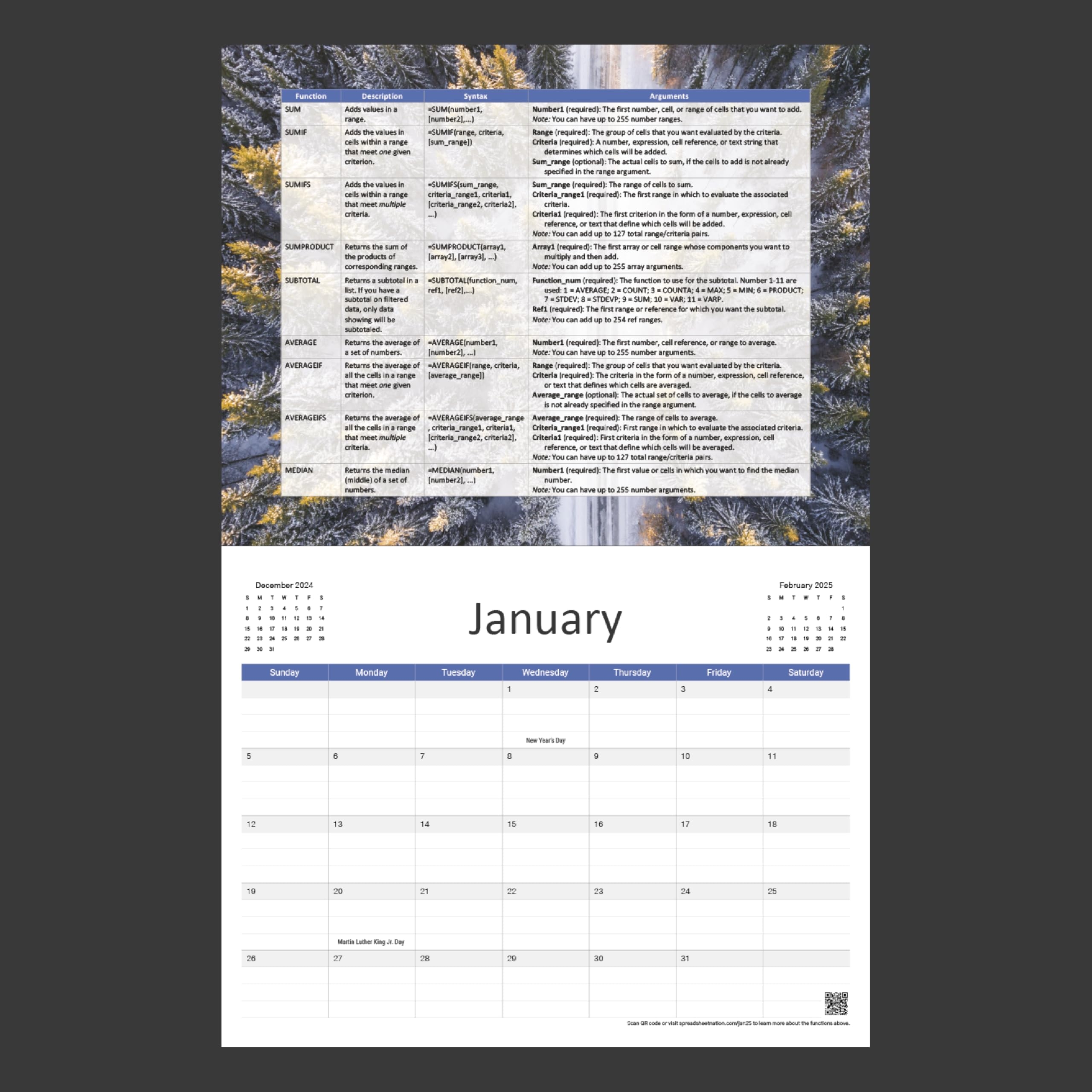 Excel Blank Calendar 2025