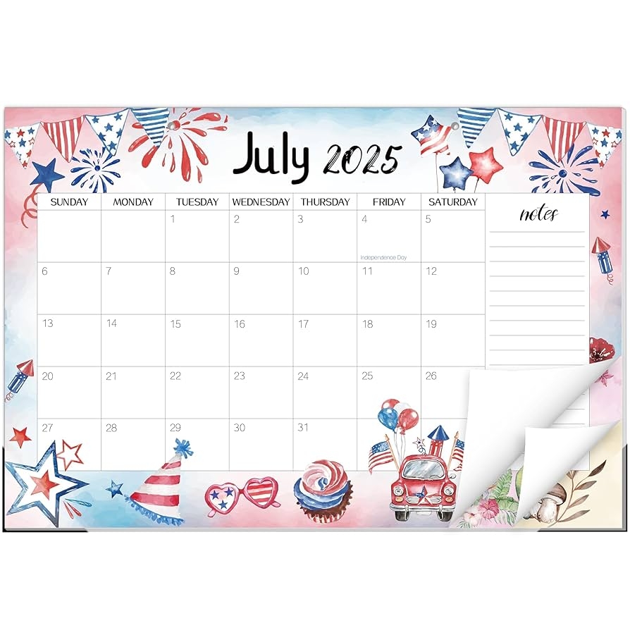 Amazon Guasslee Desk Calendar 2025 2026 School Year Calendar 2025 19 Month Desk Wall Calendar 2025 Jun 2026 Dec 17 X 11 5 Monthly Planner With Corner Protectors Thick Paper For Home Office Office Products