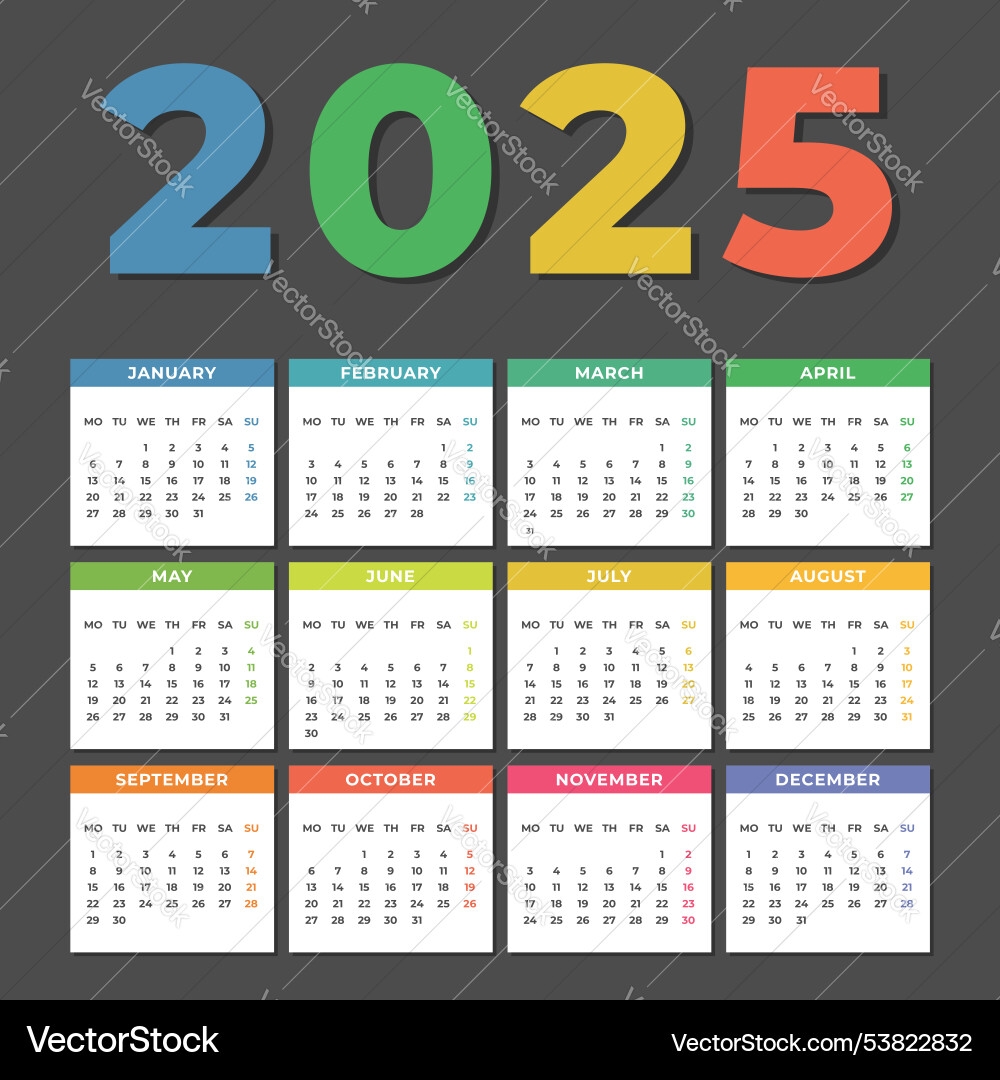 Blank Calendar Pages Printable Monday 2025