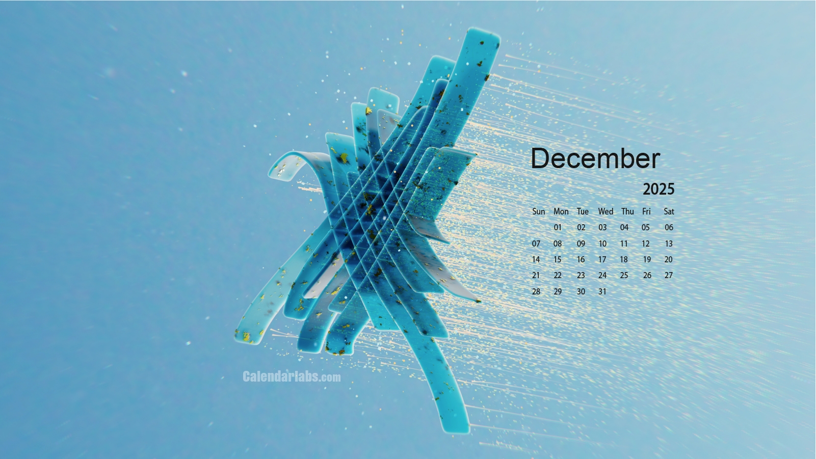 Blank Dec 2025 Calendar