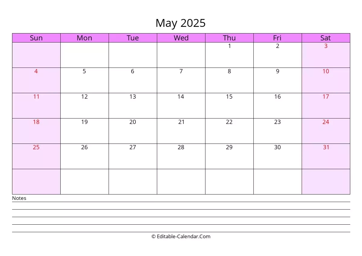 Blank Calendar 2025 Microsoft