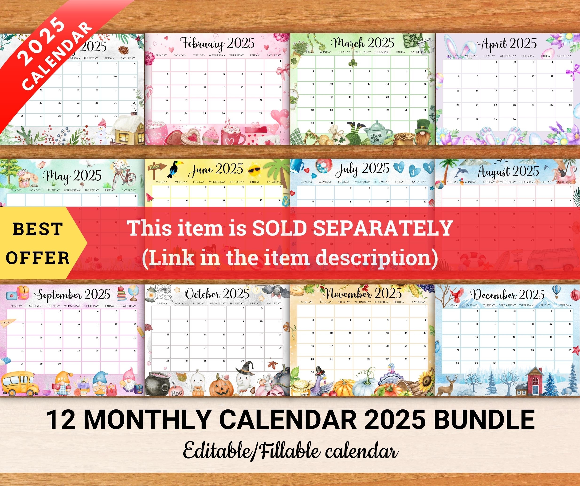 Blank September 2025 Meal Calendars