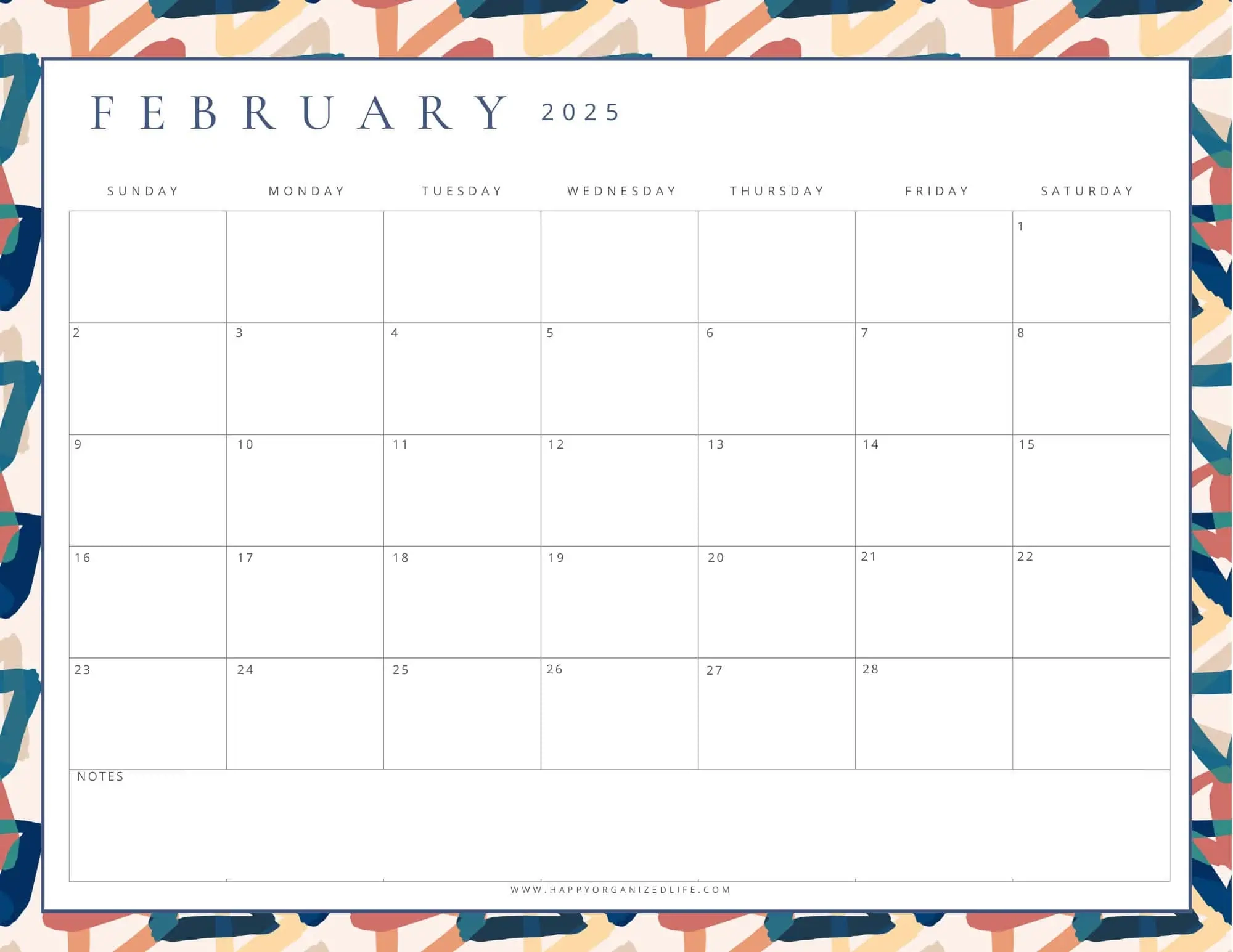 February Calendar For 2025 20 Free Printable Designs