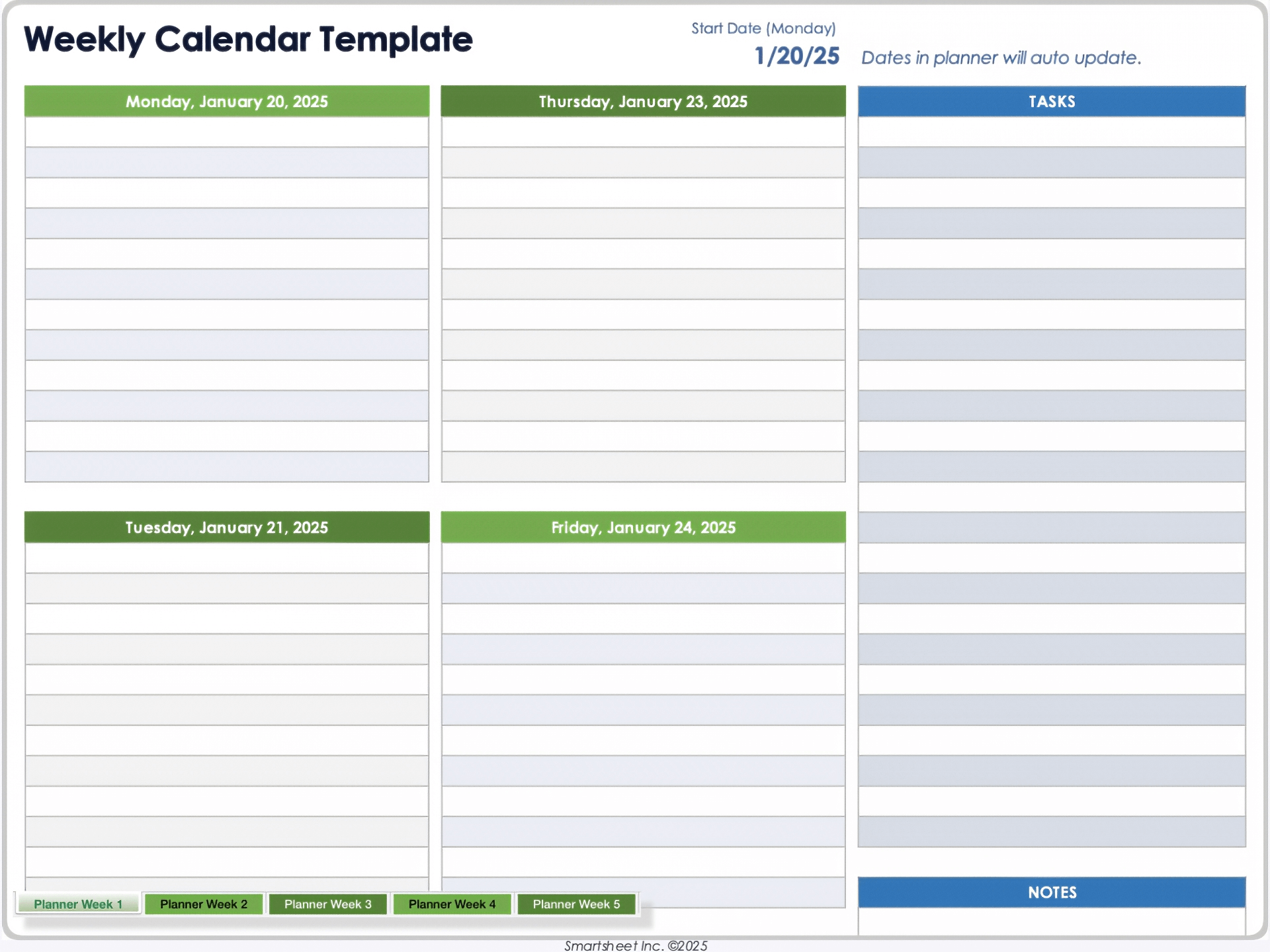Free Calendar Templates All Formats