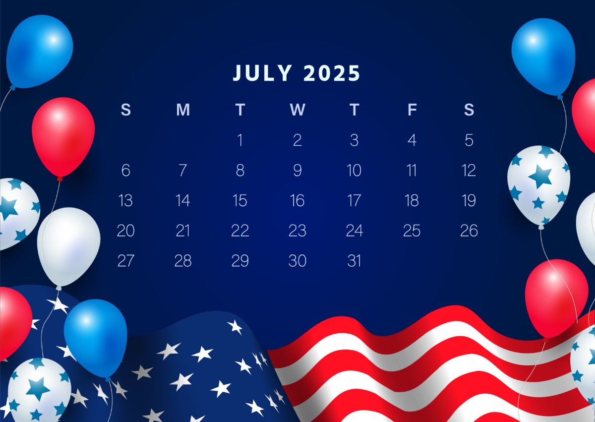 Blank 2025 Calendar Template Free Download