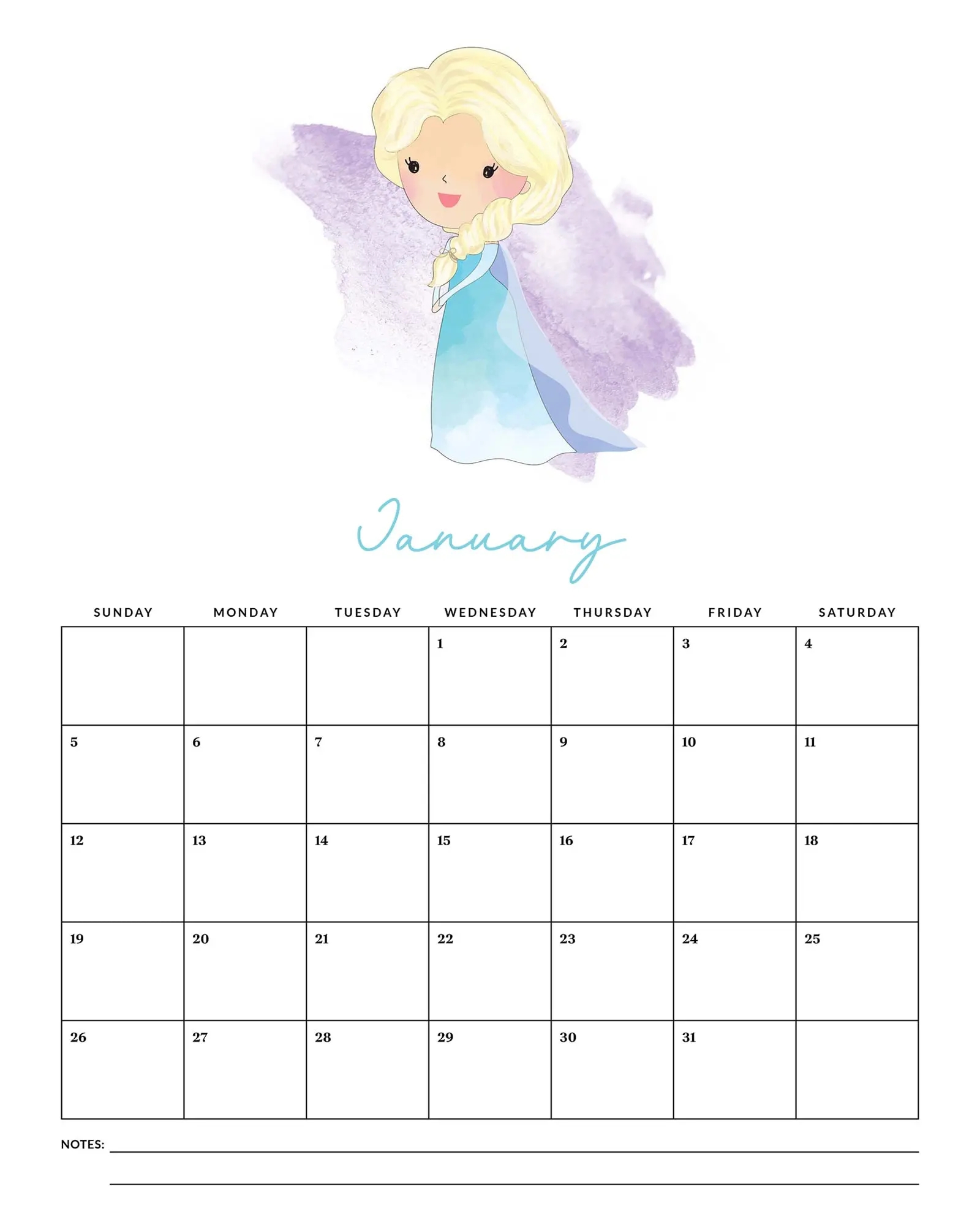 Print Blank Calendar Sept 2025