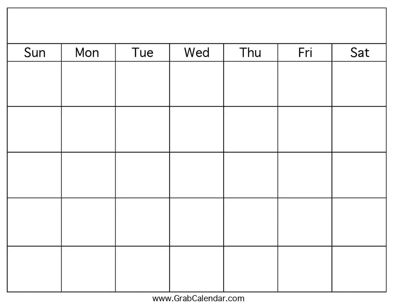 Free Printable Blank Calendar 2025 Templates