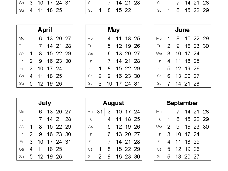 Free Printable Calendars And Planners 2025 2026 And 2027