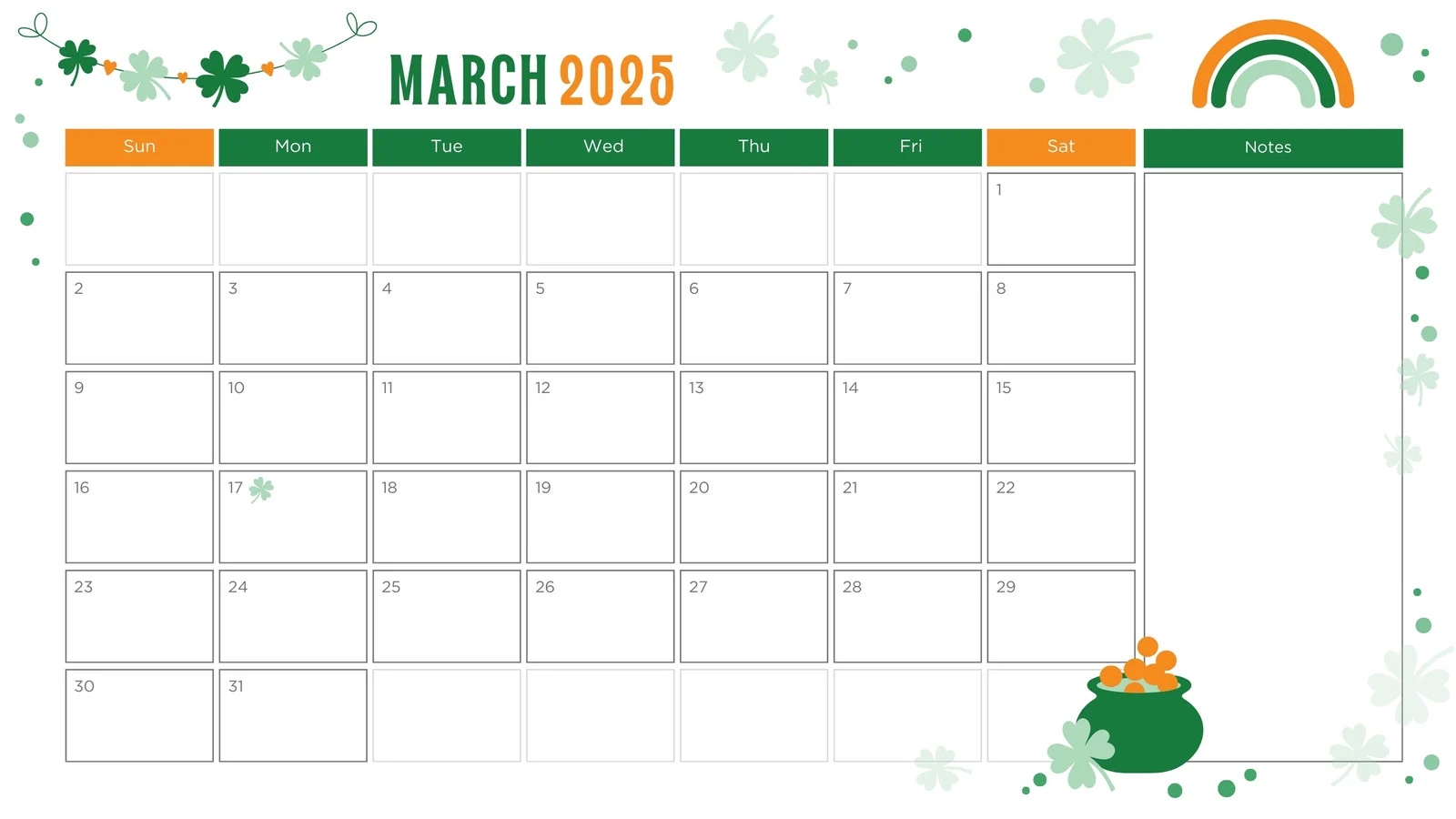 Free To Edit And Print March 2025 Calendar Templates Canva