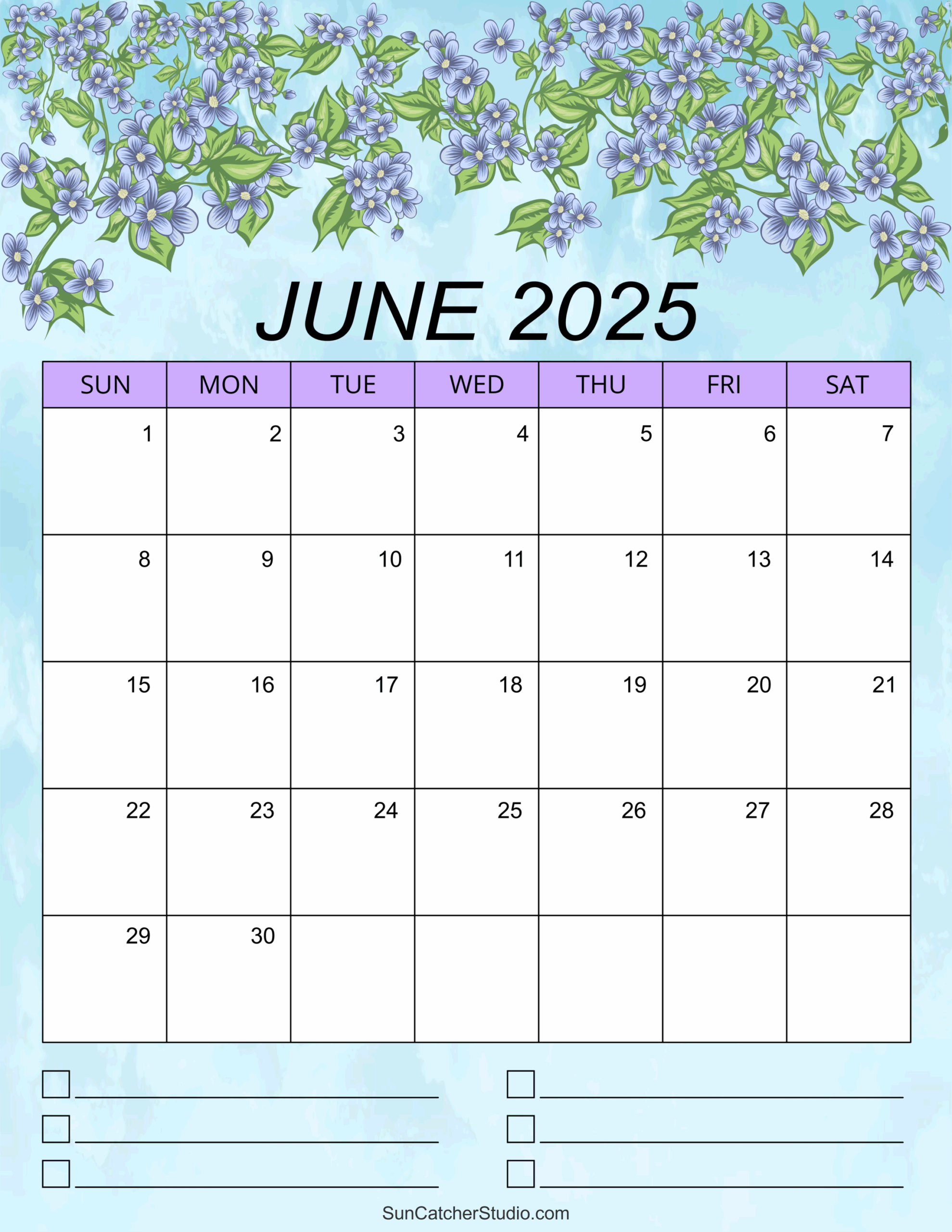 June 2025 Calendar Free Printable Free Printables Monograms Design Tools Patterns DIY Projects
