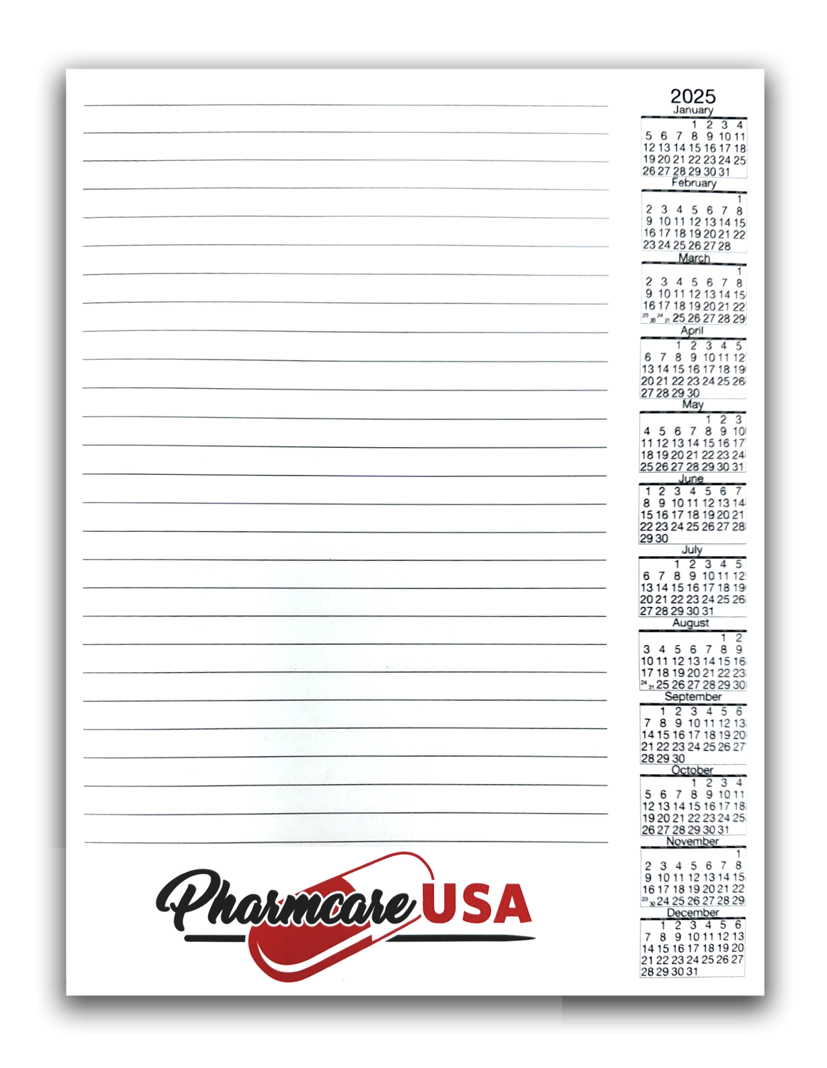 Legal Pad 2025