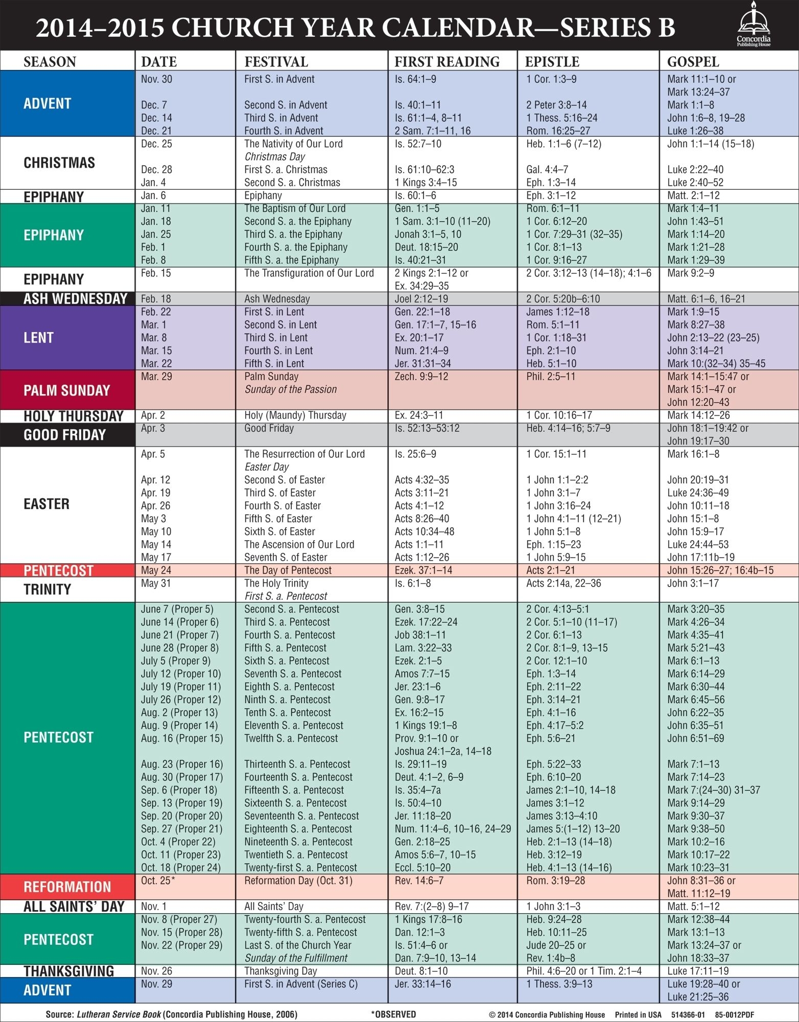 Lent 2025 Catholic Calendar