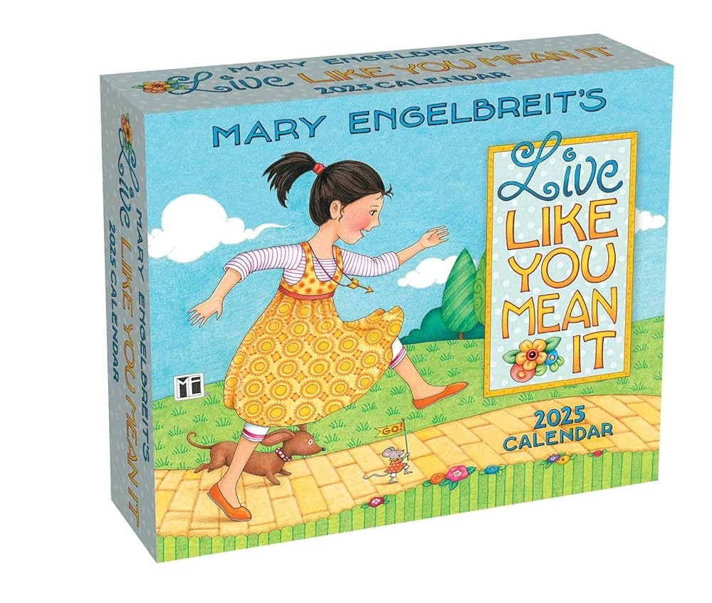 Mary Engelbreit s Live Like You Mean It 2025 Day to Day Calendar Engelbreit Mary 9781524888879 Amazon Books