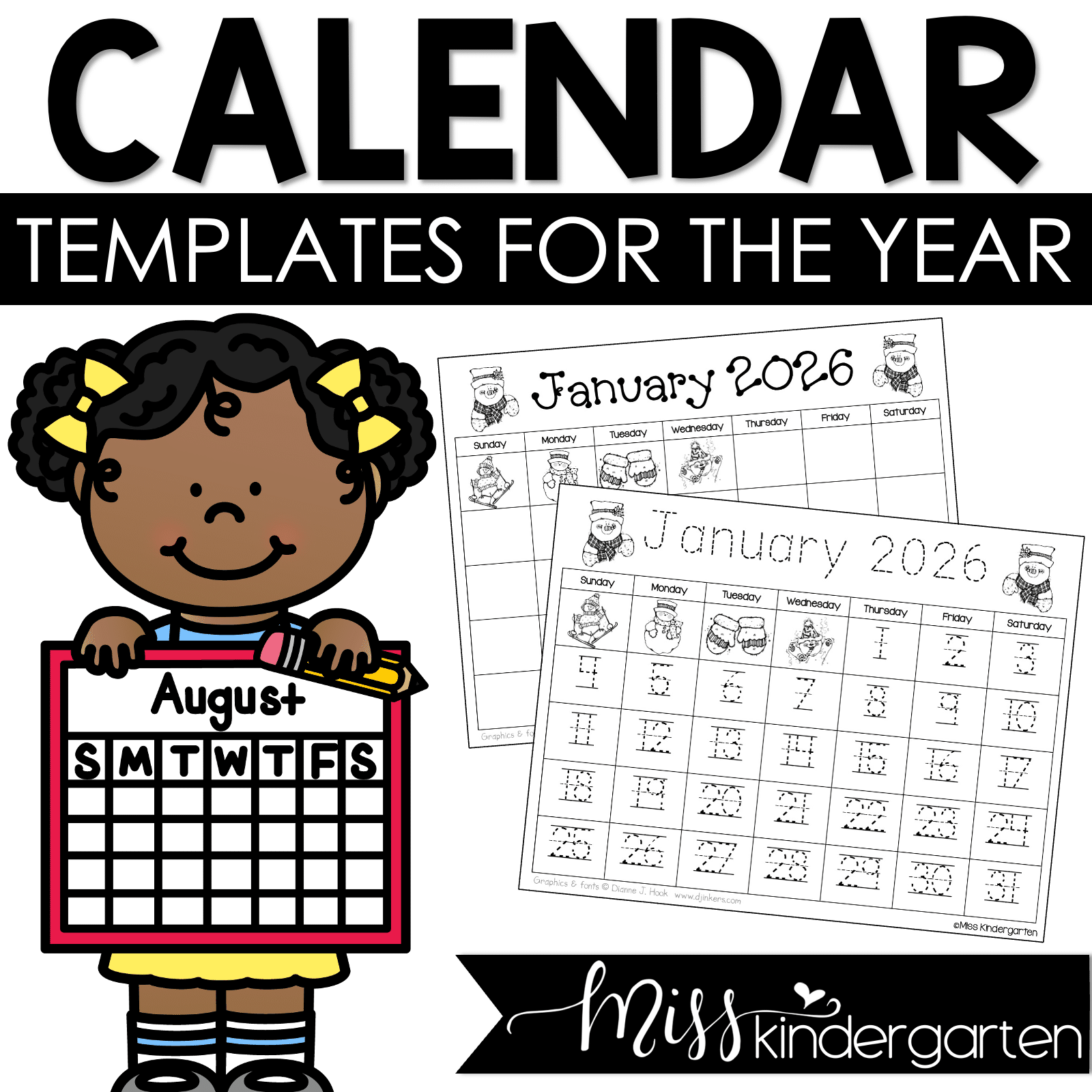 2025 Blank Calendar Editable