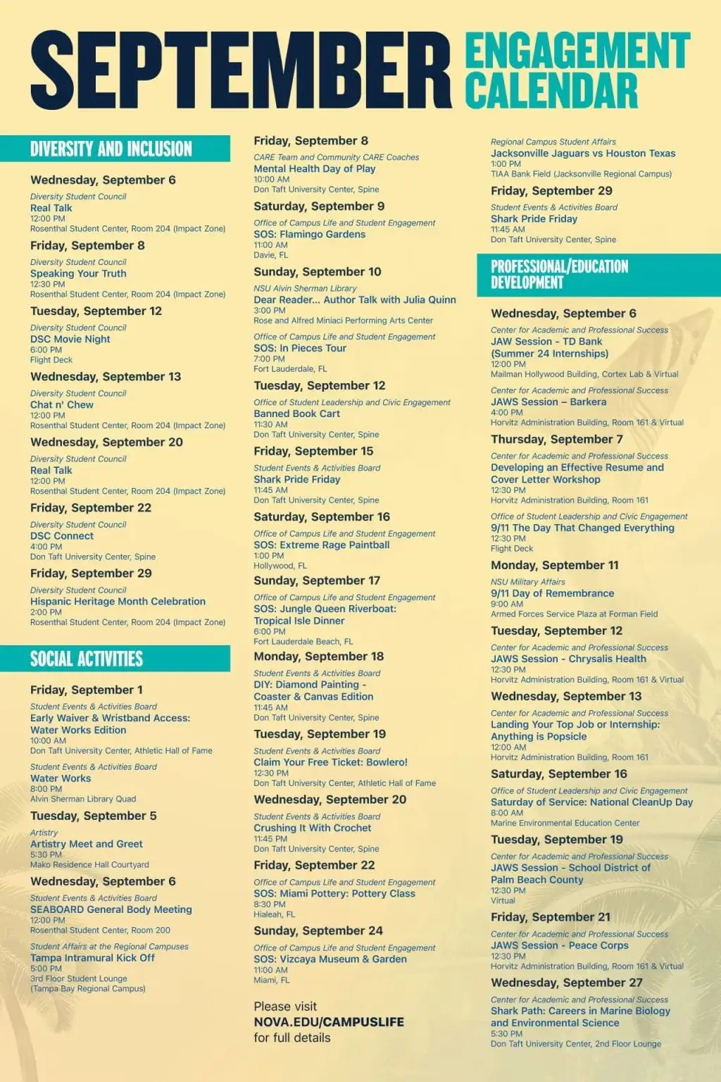 Nsu Academic Calender Printable Alphabet Charts