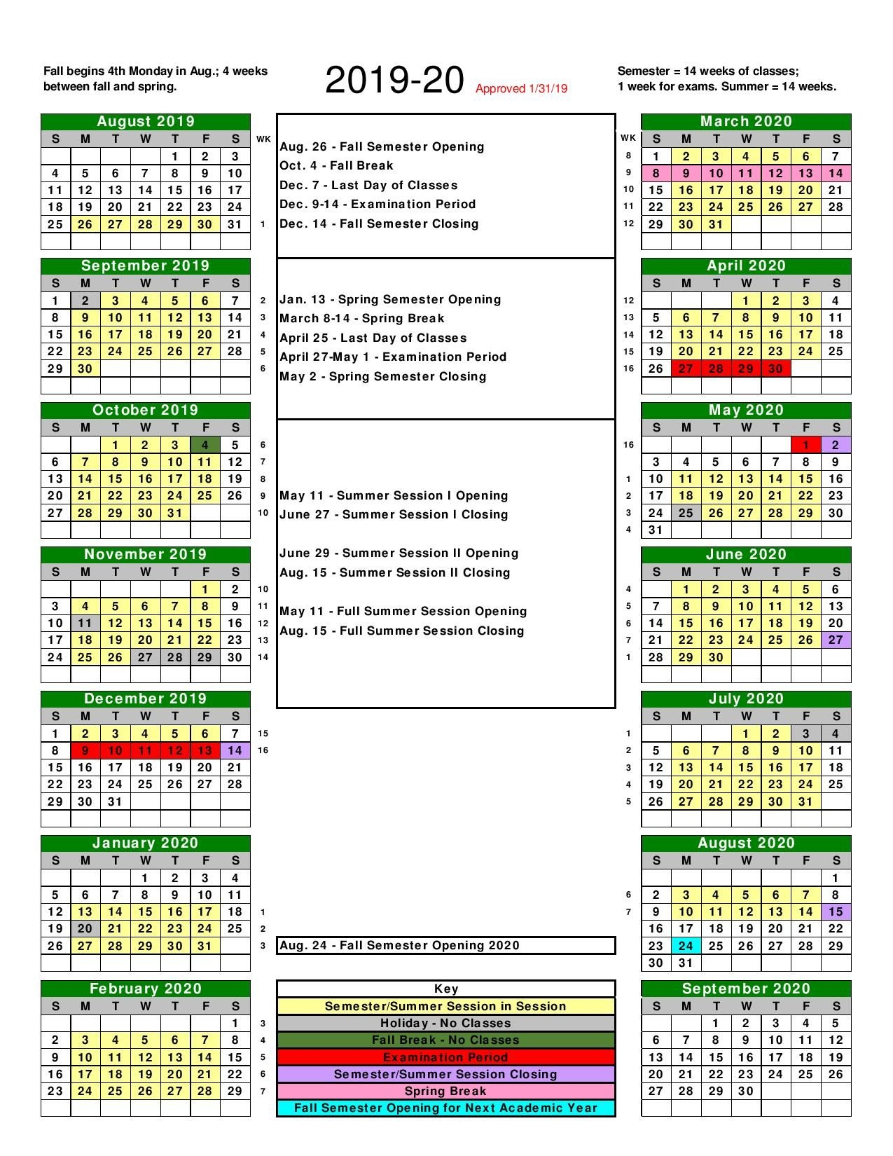 Nsu Kpcom Academic Calendar
