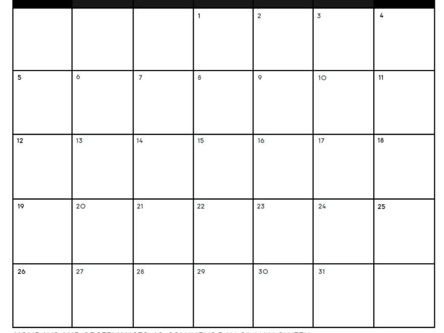 October 2025 Calendar 52 Free PDF Printables