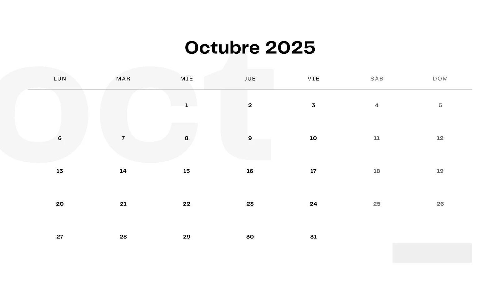 Page 2 Free October 2025 Calendar Templates To Customize Canva
