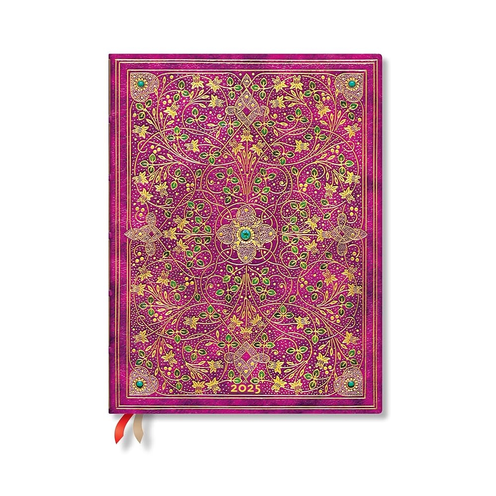 Paperblanks 2025 Weekly Planner Diamond Jubilee Sangorski Sutcliffe 12 Month Ultra Horizontal Elastic Band 160 Pg 100 GSM Paperblanks 9781408755549 Amazon Books