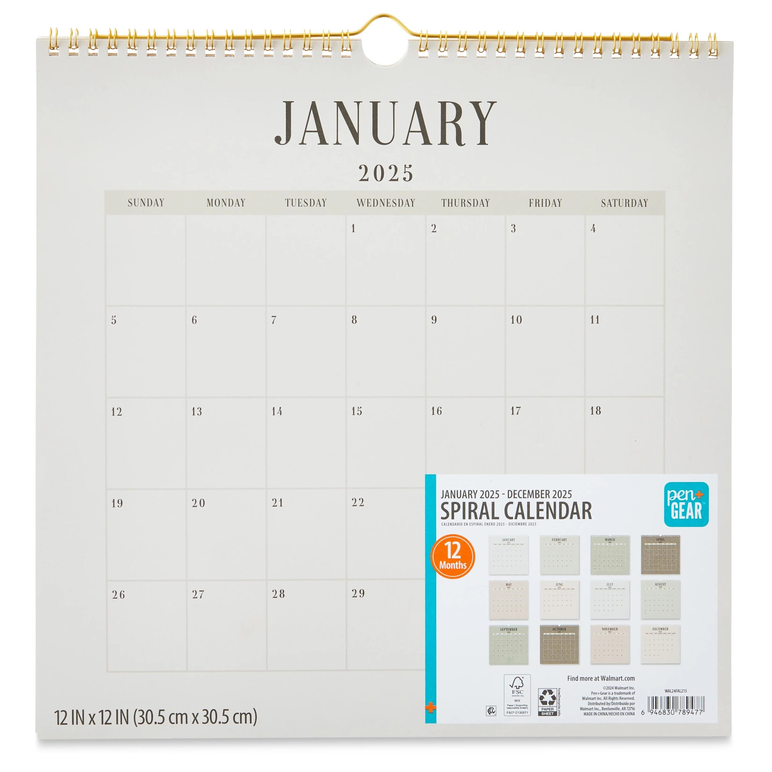 Calendar December 2025