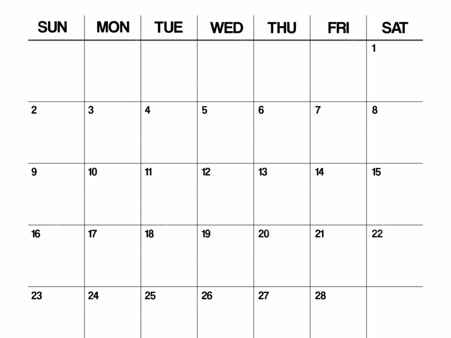 Printable Monthly Calendar Planner Template For February 2025 In Minimalist Style And Portrait Format Vector Template Download On Pngtree