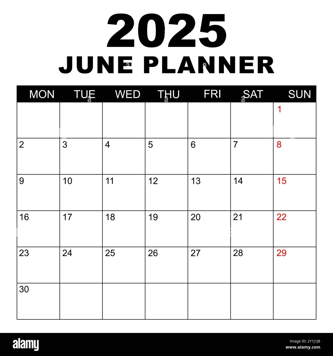 2025 18 Blank Calendar Pages