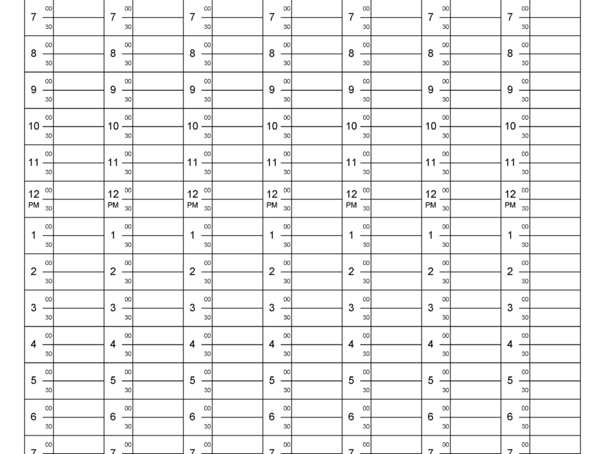 Weekly Calendars 2025 For PDF 12 Free Printable Templates