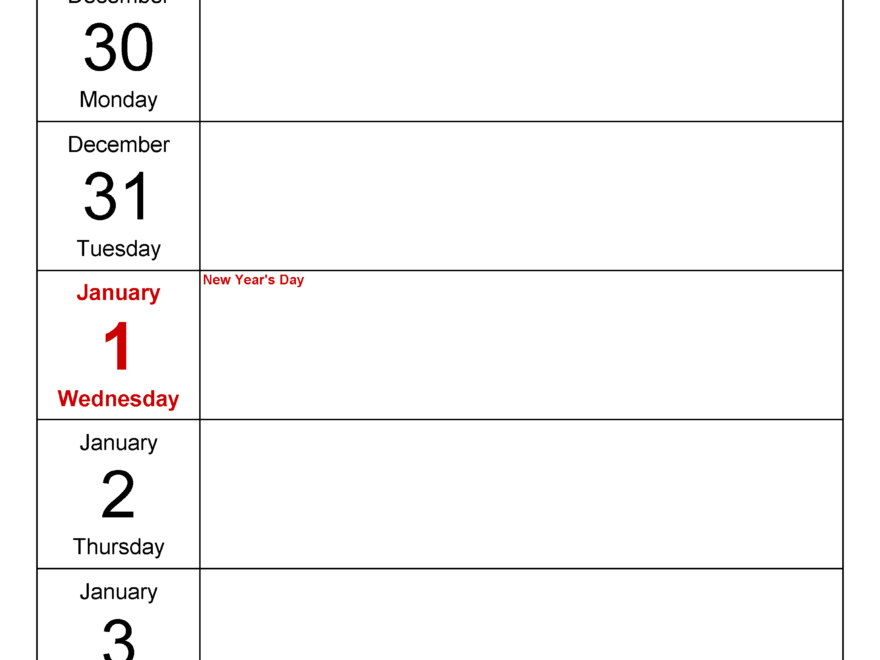 Weekly Calendars 2025 For Word 12 Free Printable Templates