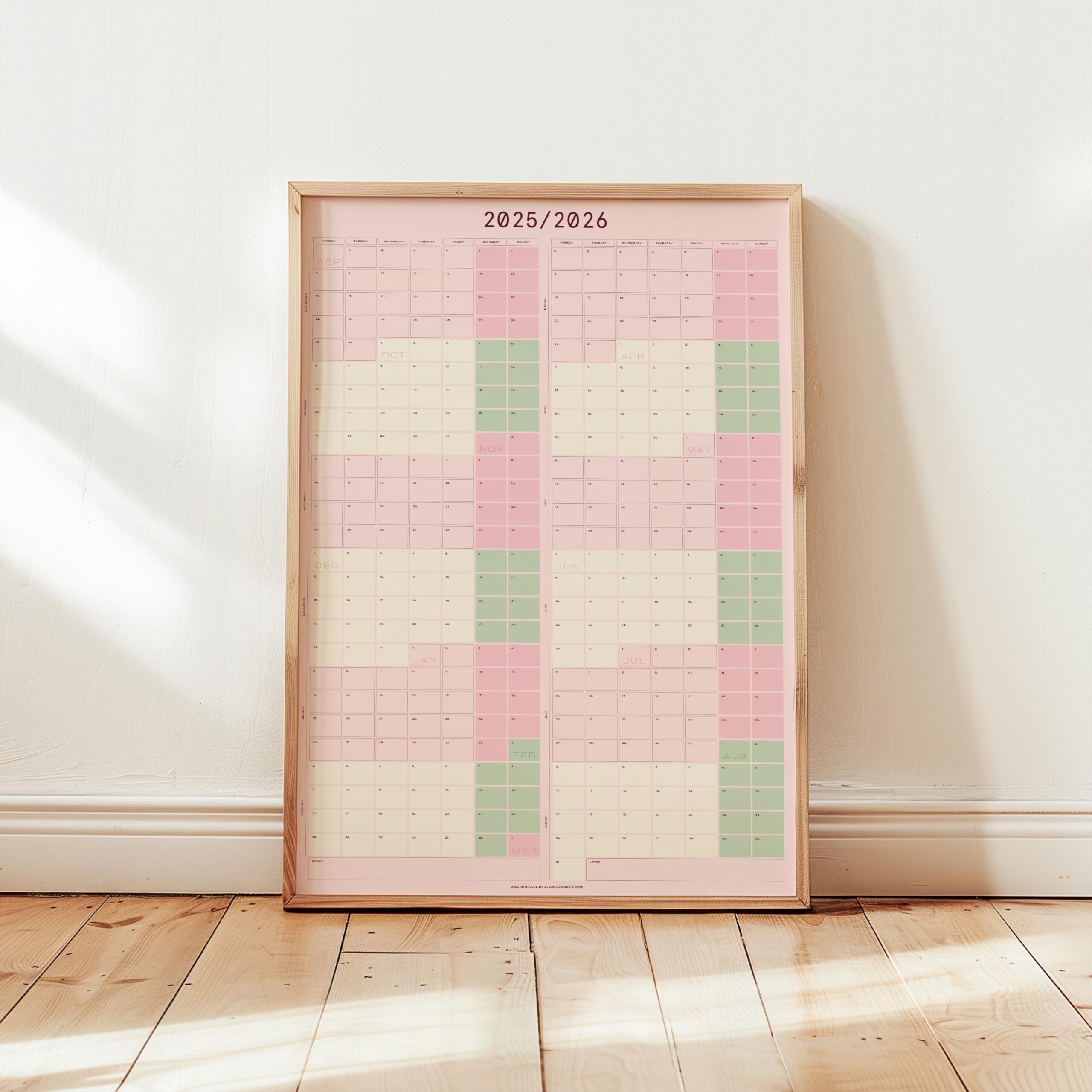 2025 26 Pink Matcha School Calendar Academic Wall Planner 12 month Organizer 365 Day Schedule Large 1 page Poster Teacher Gift Etsy 2025 26 Pink Matcha School Calendar Academic Wall Planner 12 month Organizer 365 Day Schedule Large 1 page Poster Teacher Gift Etsy