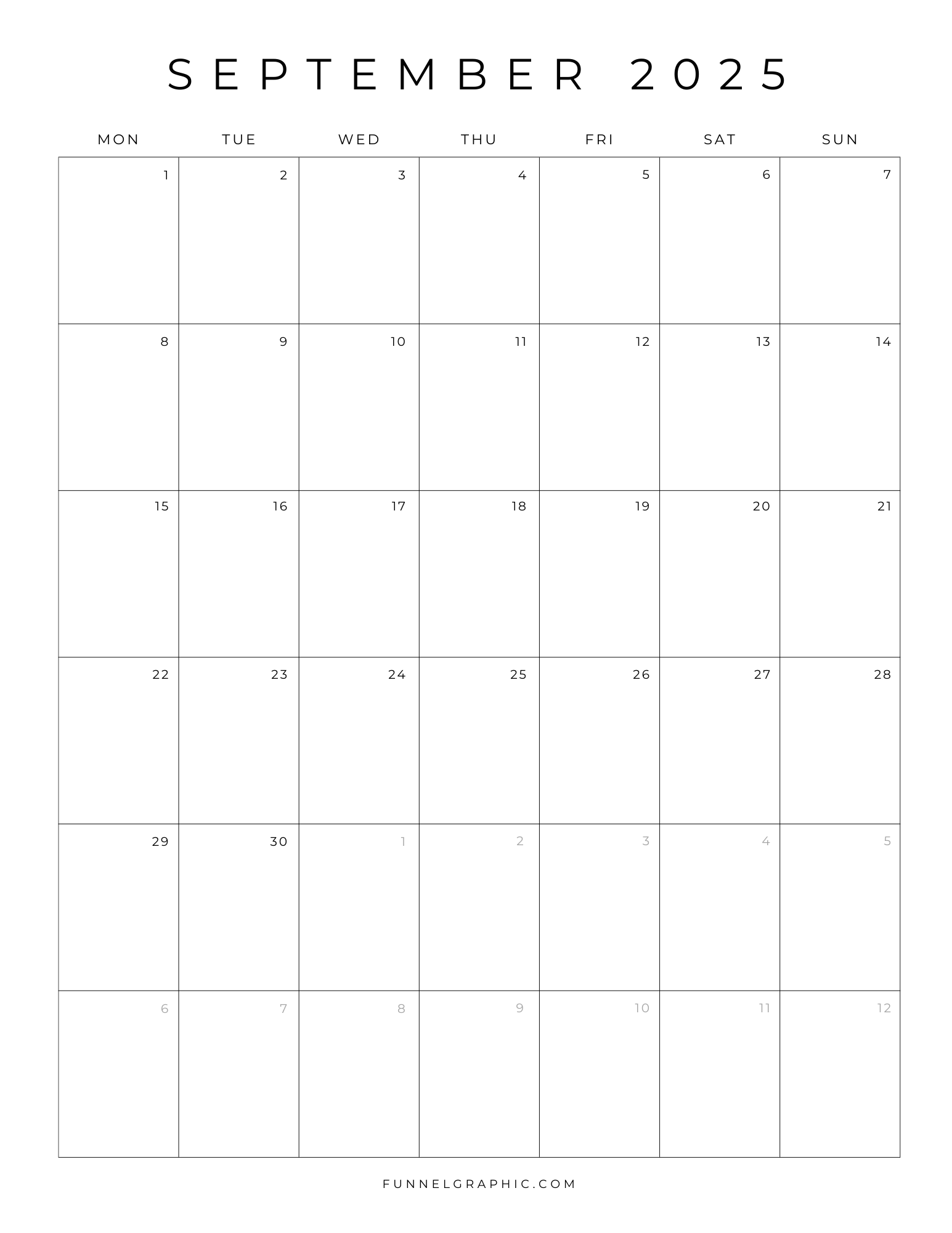 Free 2025 Calendar Printable Blank Portrait Templates Free 2025 Calendar Printable Blank Portrait Templates