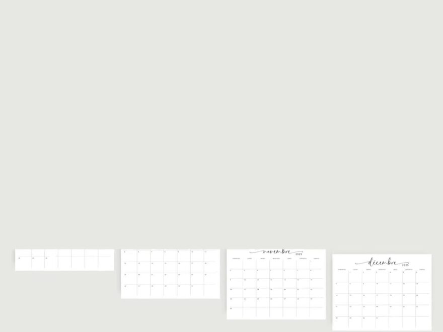 Calendrier 2025 Calendrier Fran ais 2025 Planificateur Imprimable 2025 French Calendar 2025 French Planner PRINTABLE Office Planner French Etsy